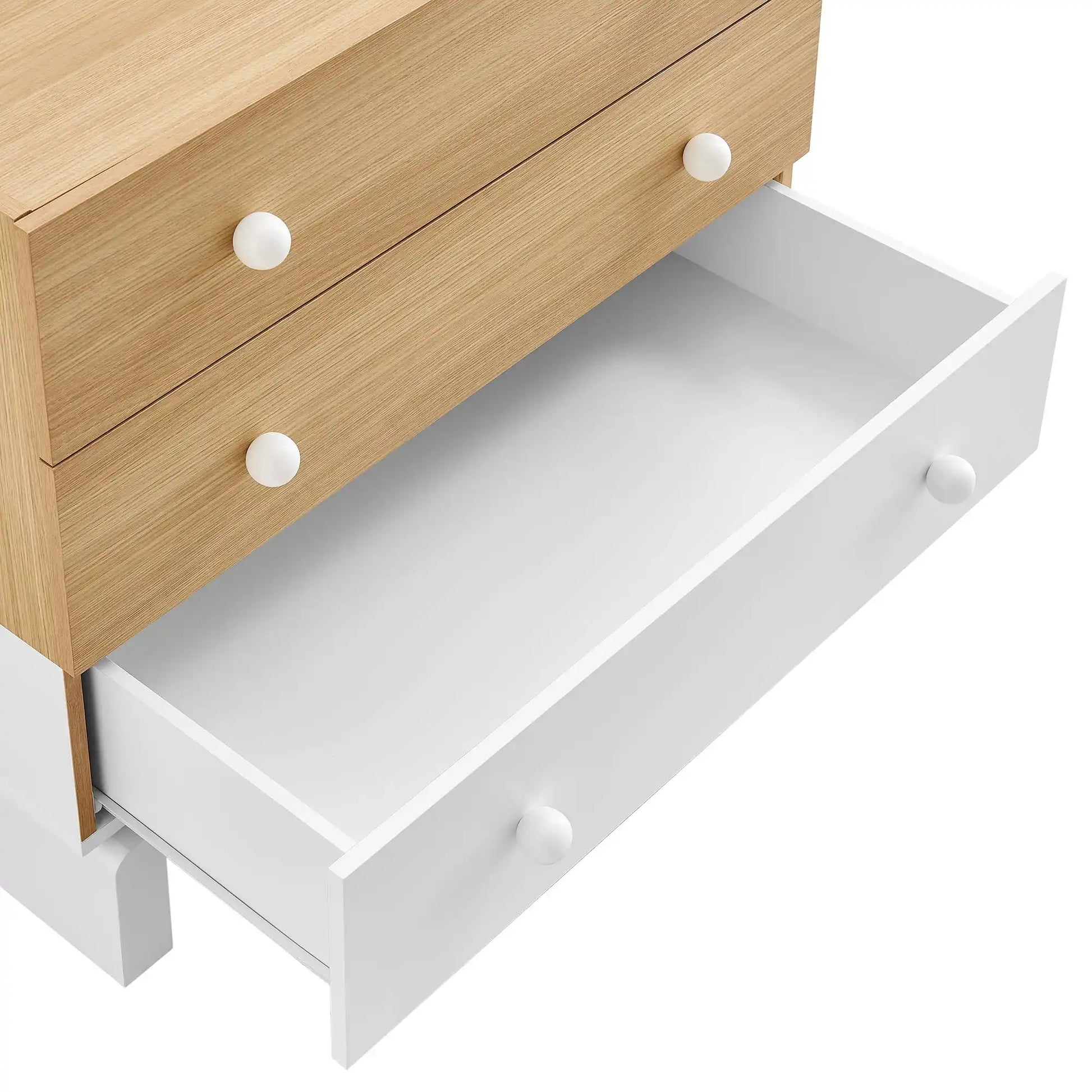 Nolia 3-Drawer Color Block Dresser - Best Buy Furniture