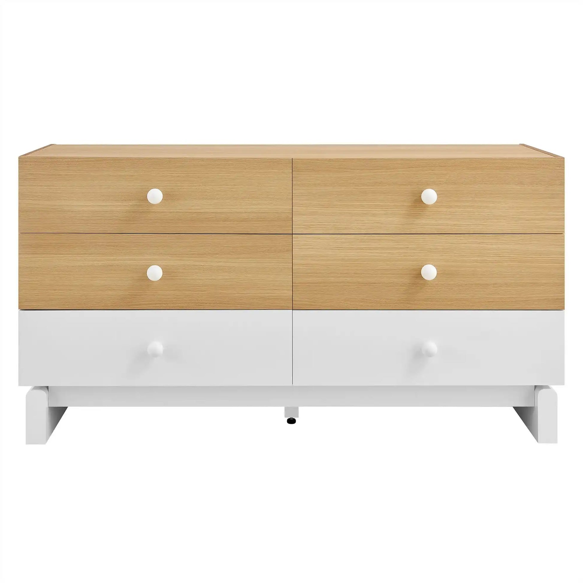 Nolia 6-Drawer Color Block Dresser - Best Buy Furniture