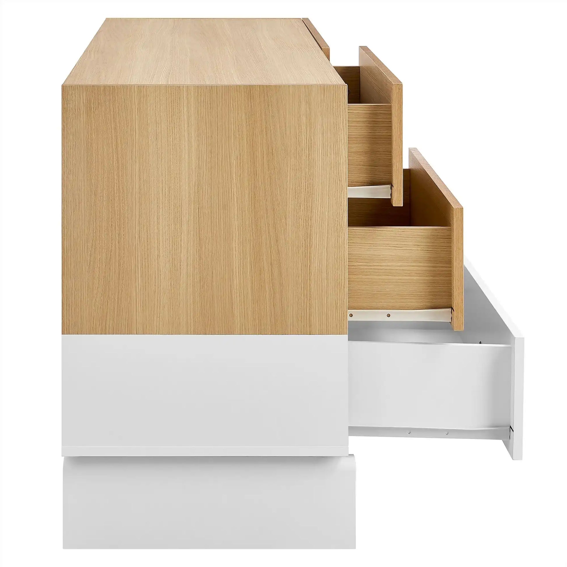 Nolia 6-Drawer Color Block Dresser - Best Buy Furniture