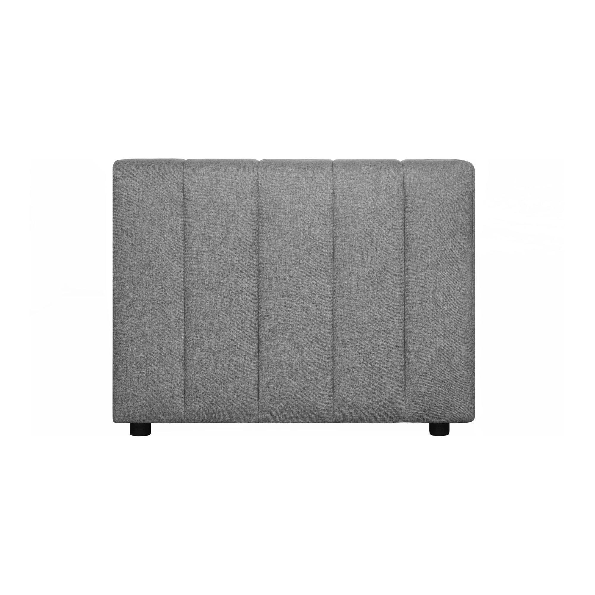Lyric Right Arm Chair Grey - Moes Home