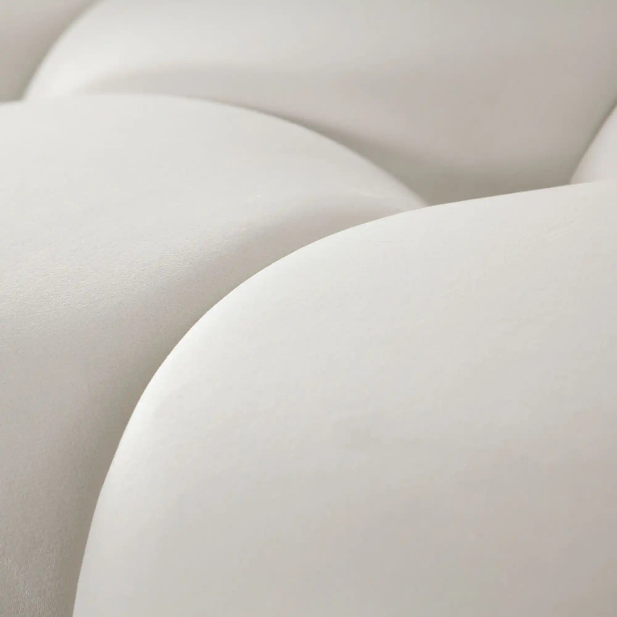 Paloma Armless Chair – Light Cream Velvet - Best Buy Furniture