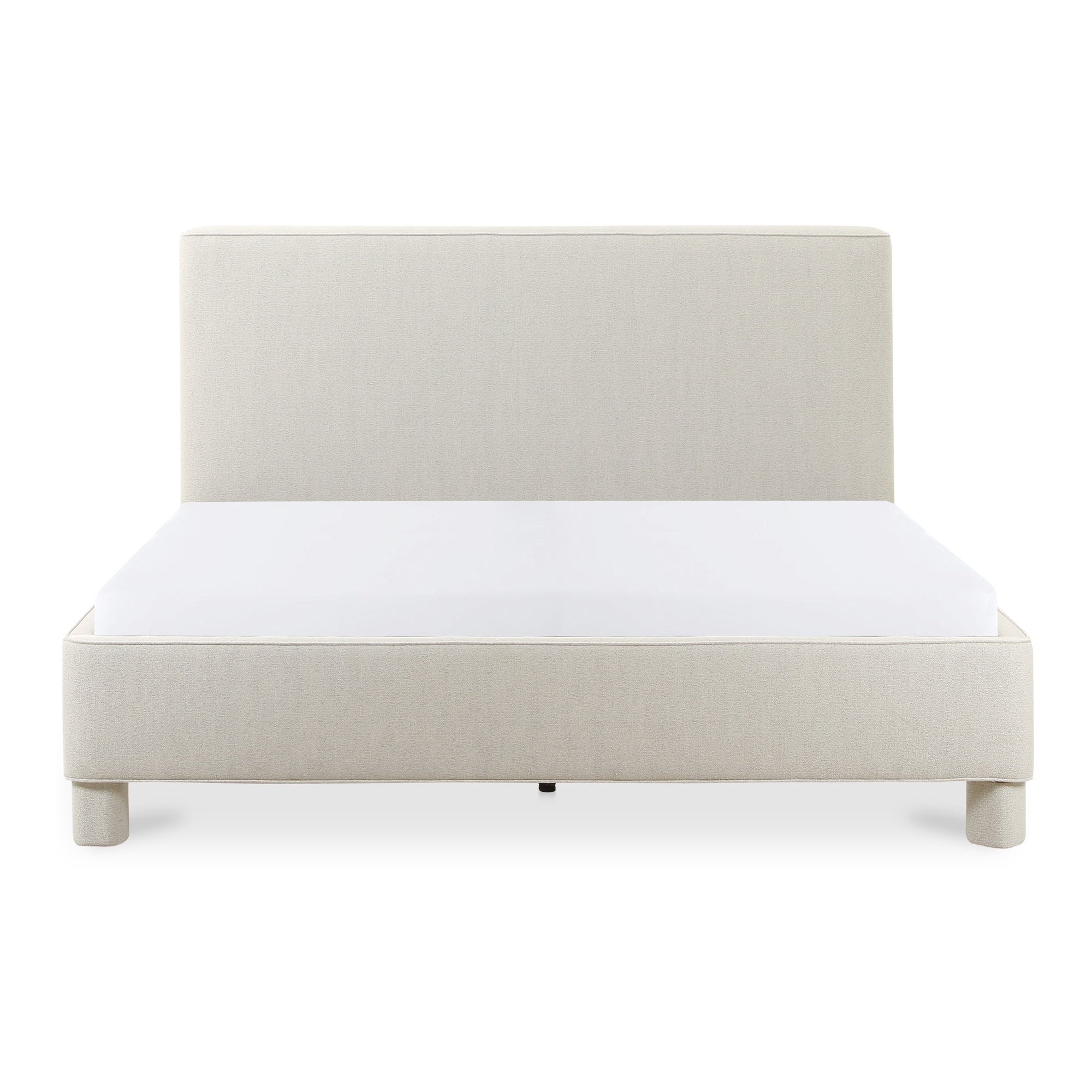 Ichigo Queen Bed Light Grey - Moes Home