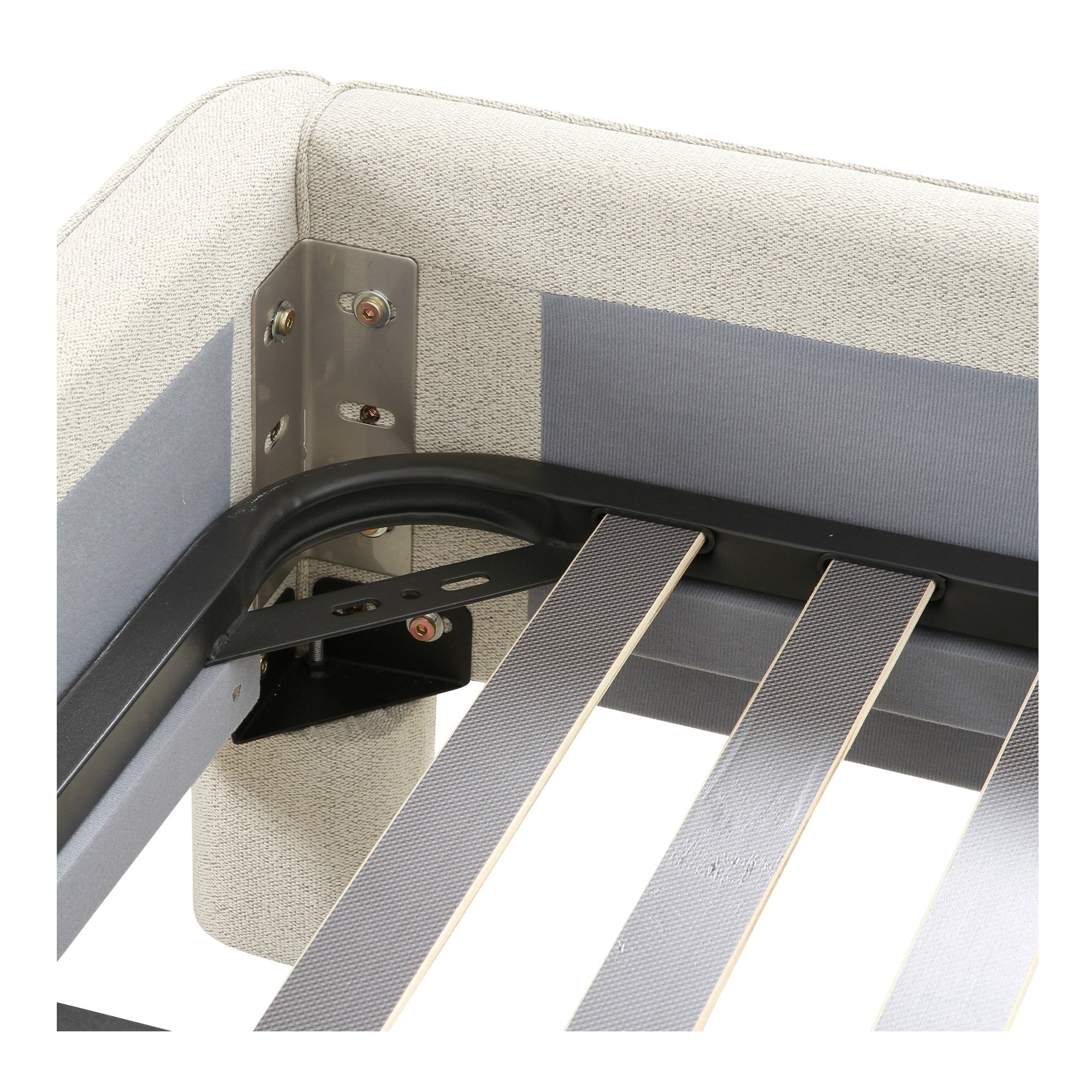 Ichigo King Bed Light Grey - Moes Home