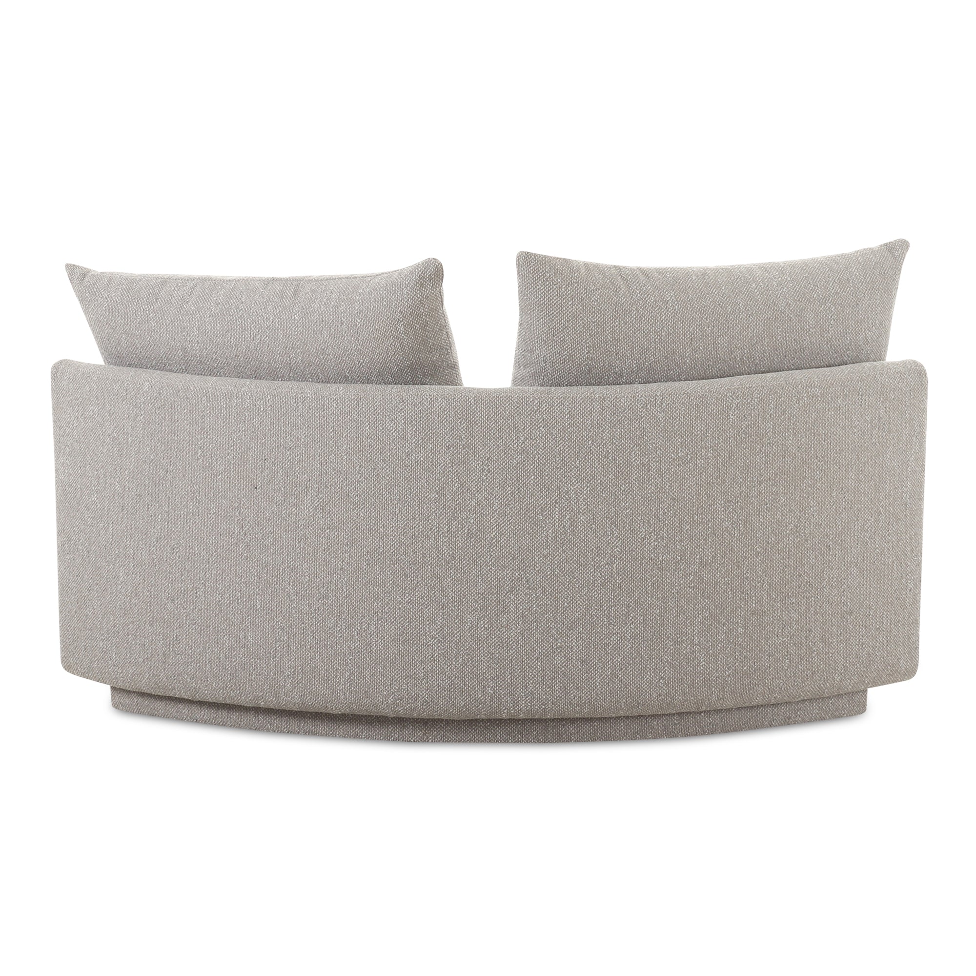 Rosello Corner Chair Light Grey - Moes Home