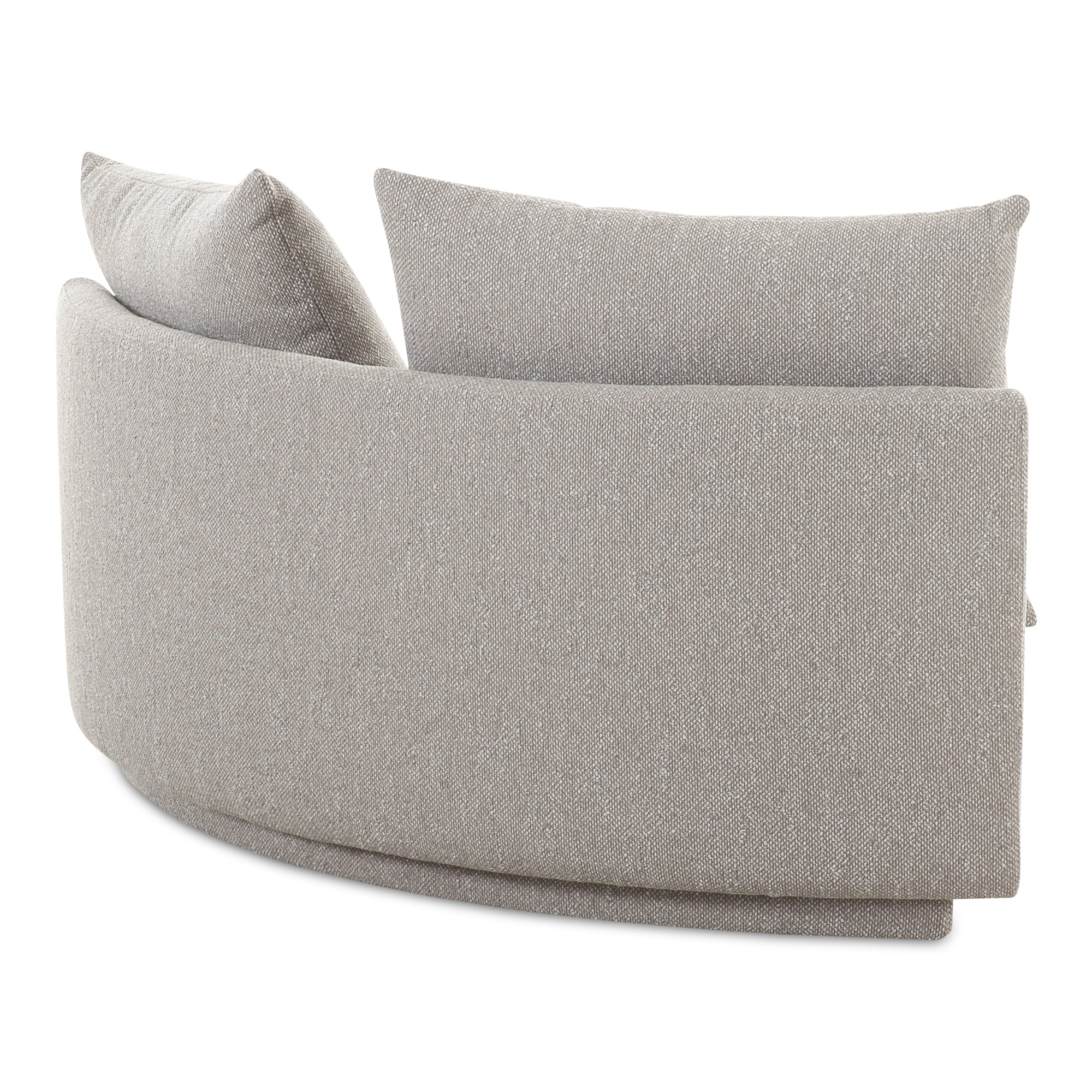 Rosello Corner Chair Light Grey - Moes Home
