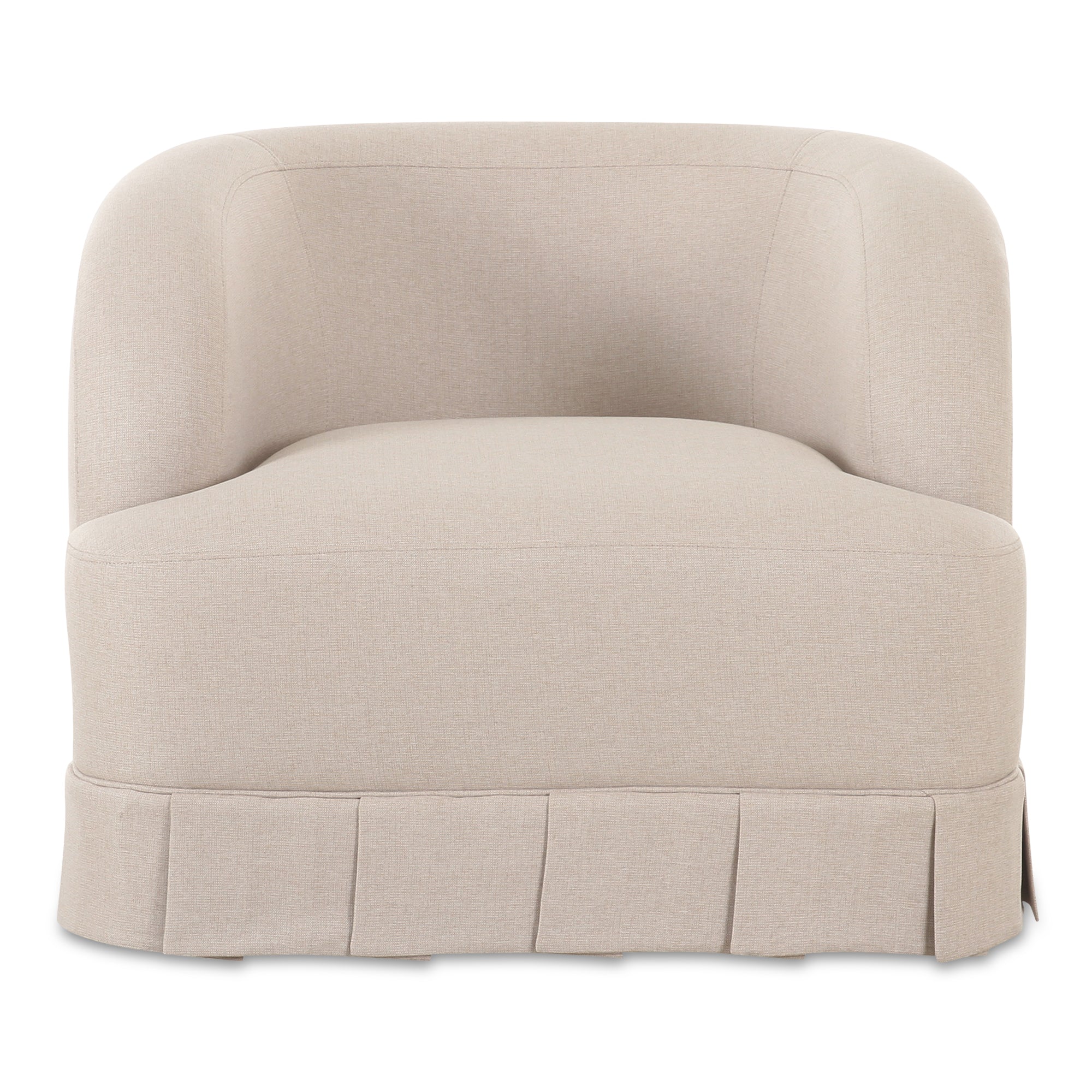 Maren Swivel Chair Beige