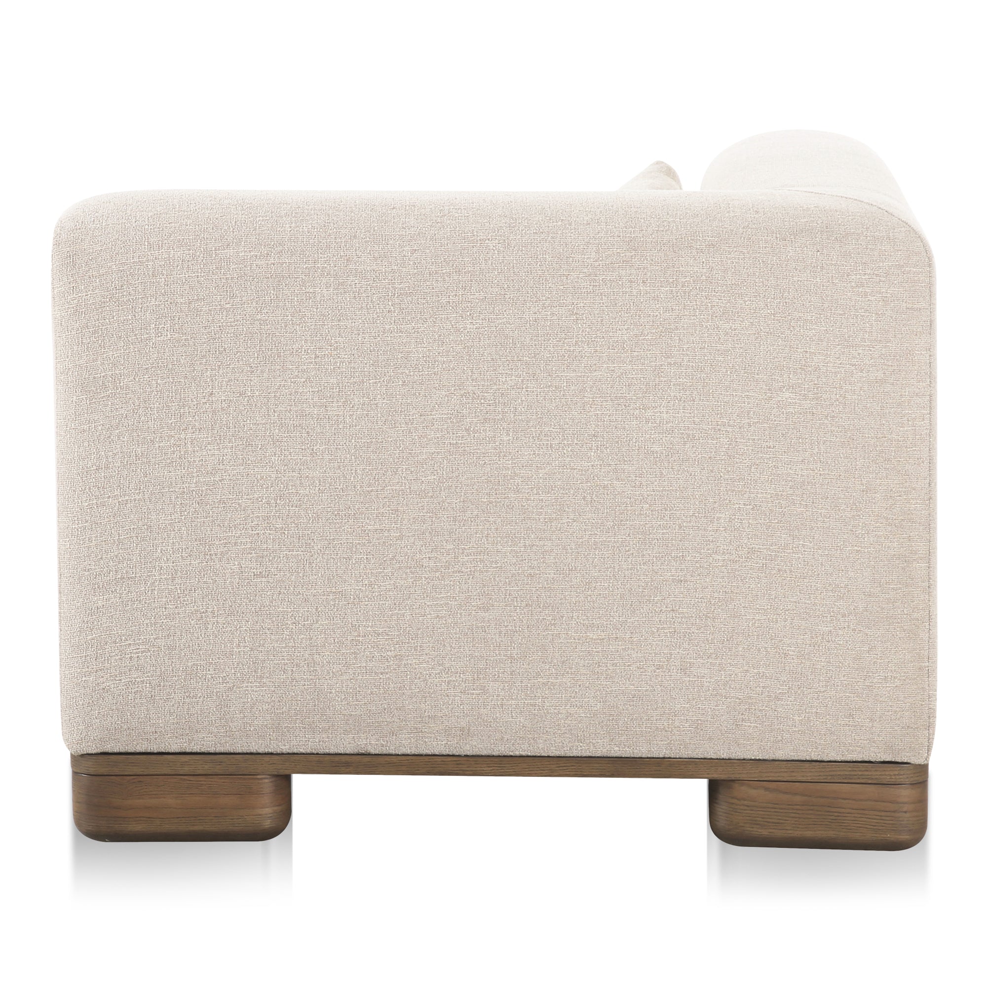 June Corner Chair Oatmeal - Moes Home