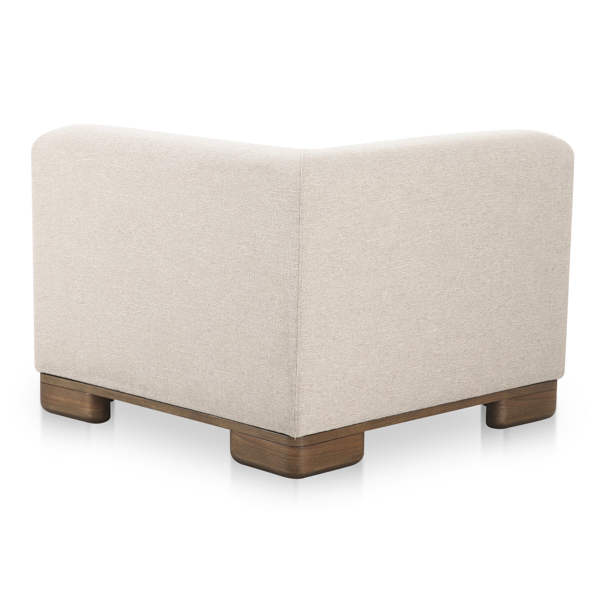 June Corner Chair Oatmeal - Moes Home