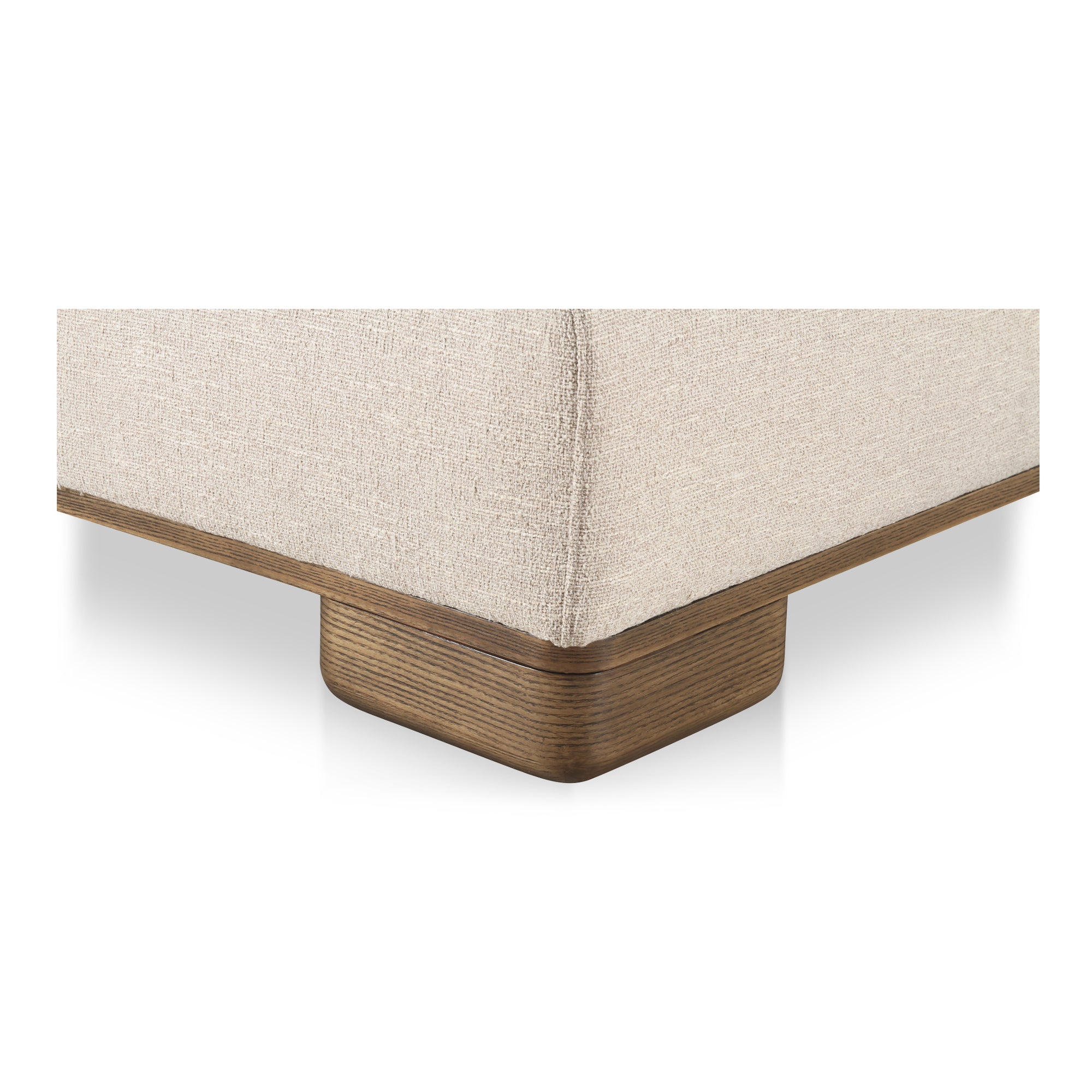 June Corner Chair Oatmeal - Moes Home