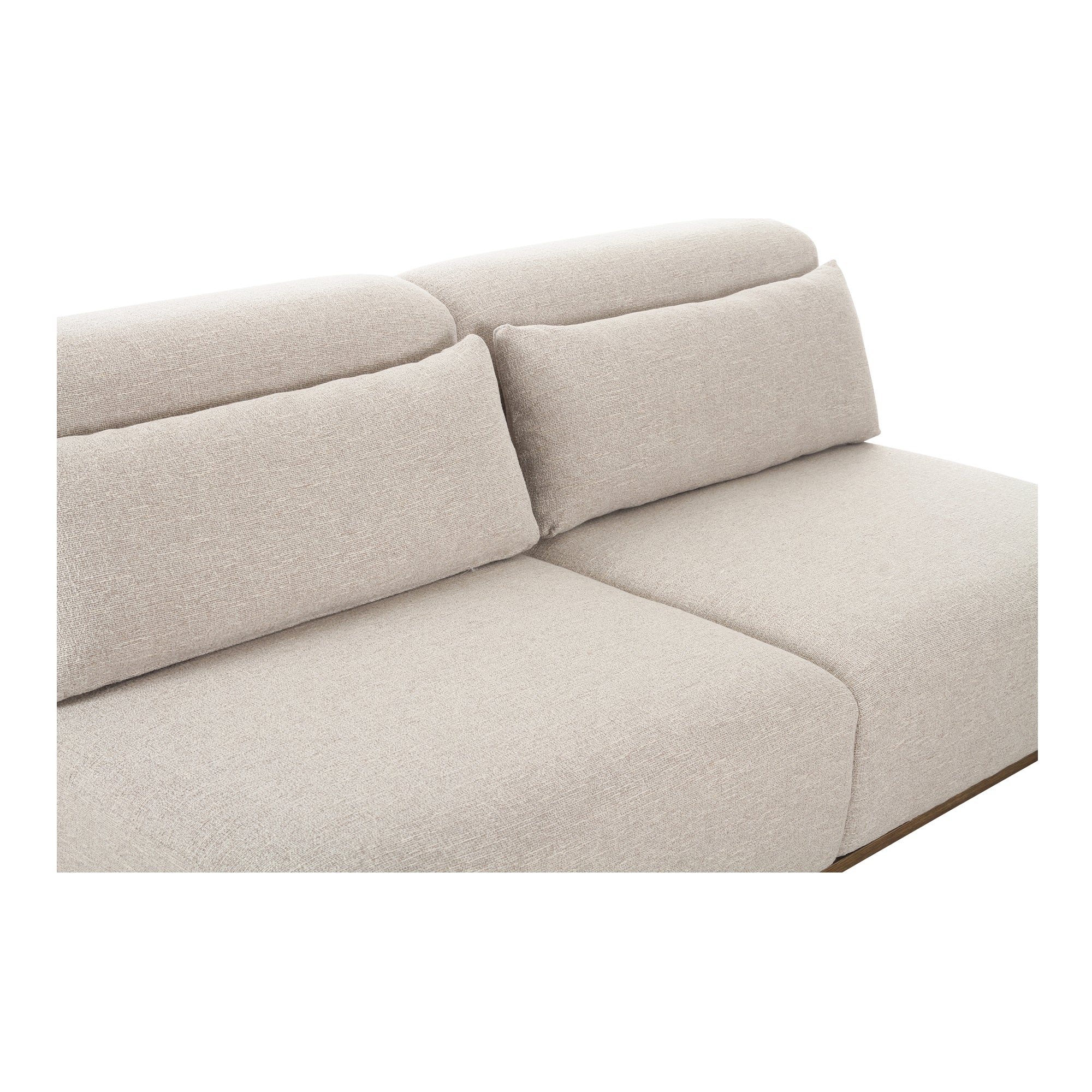 June Sofa Oatmeal - Moes Home