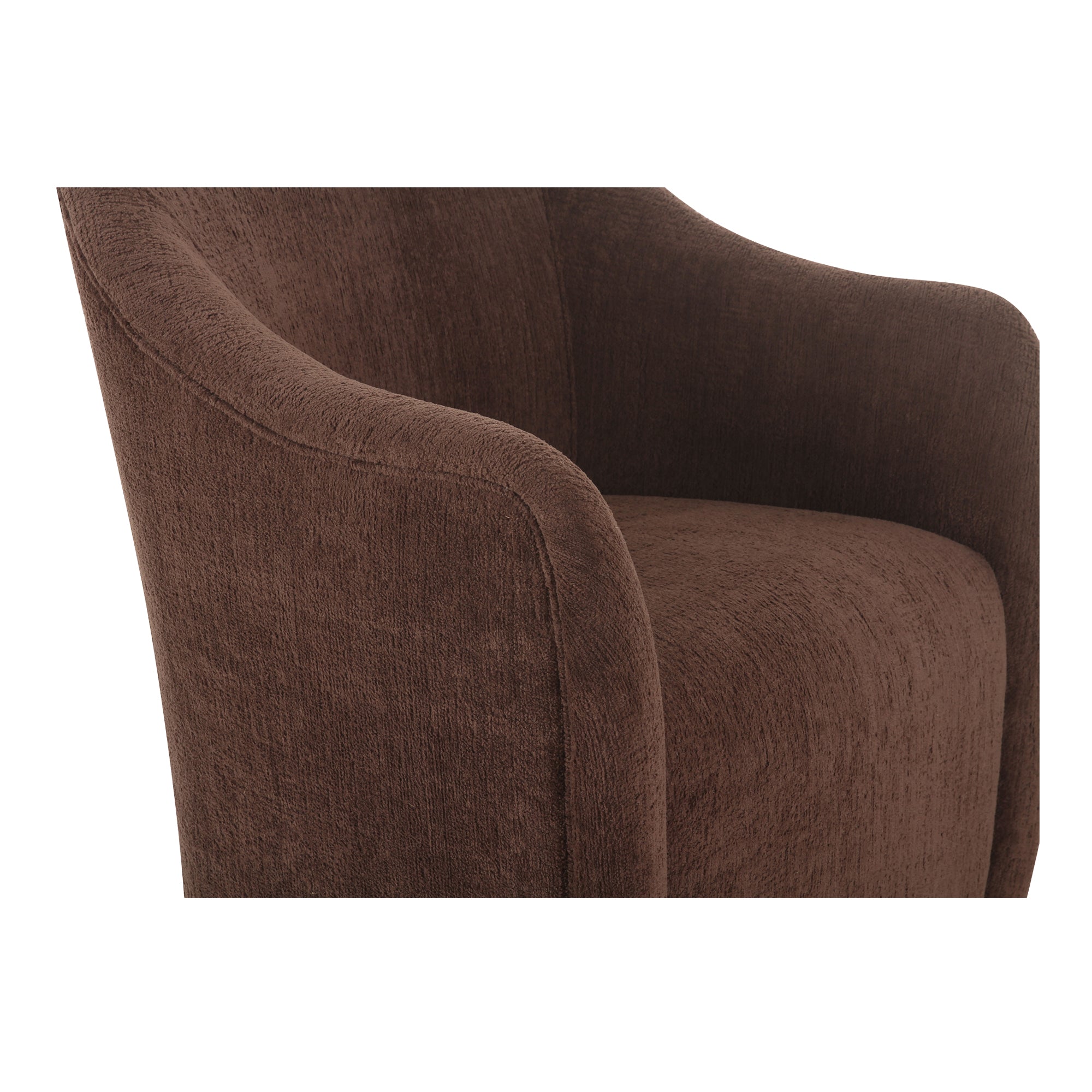 Drava Rolling Dining Chair Beige