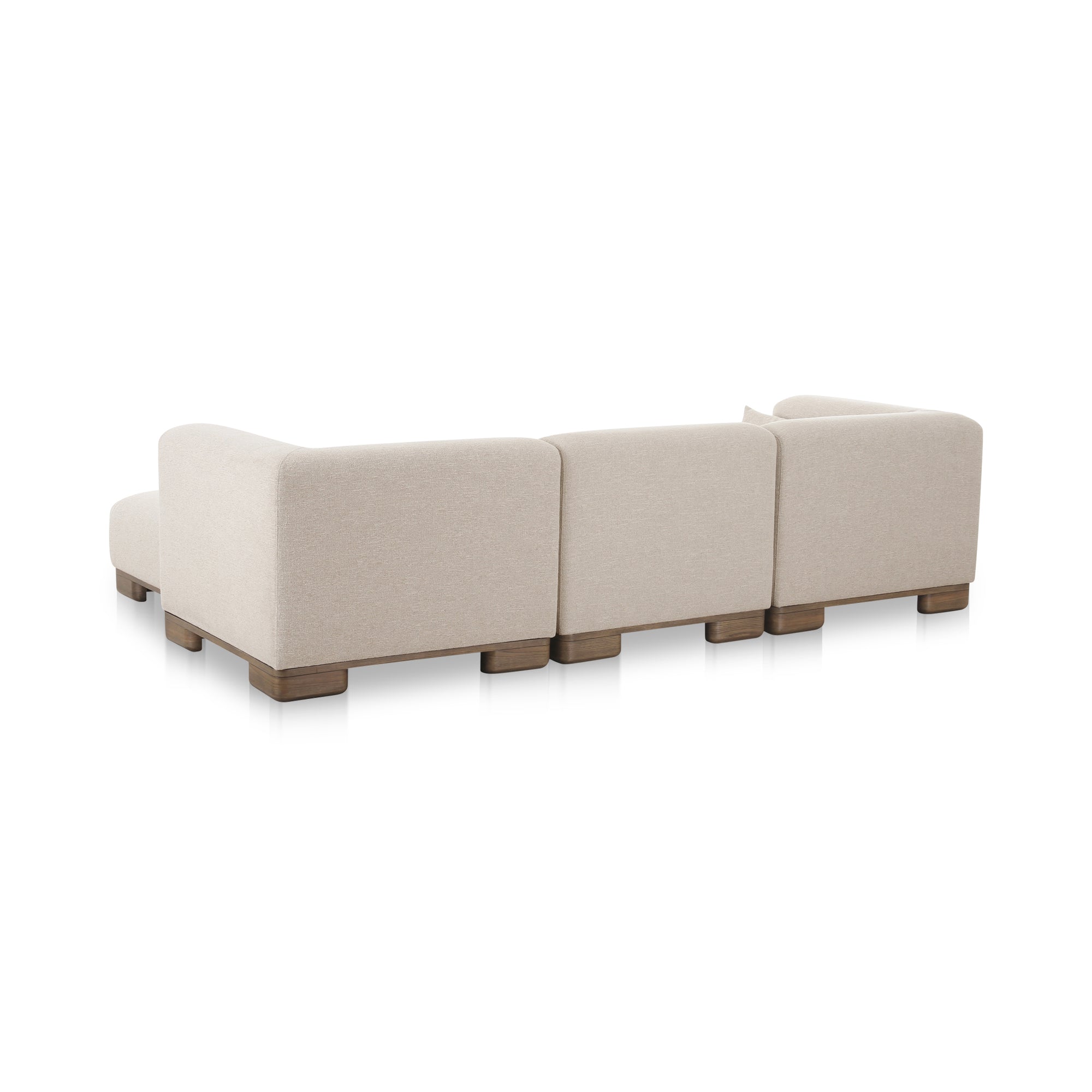 June Lounge Modular Sectional Oatmeal - Moes Home