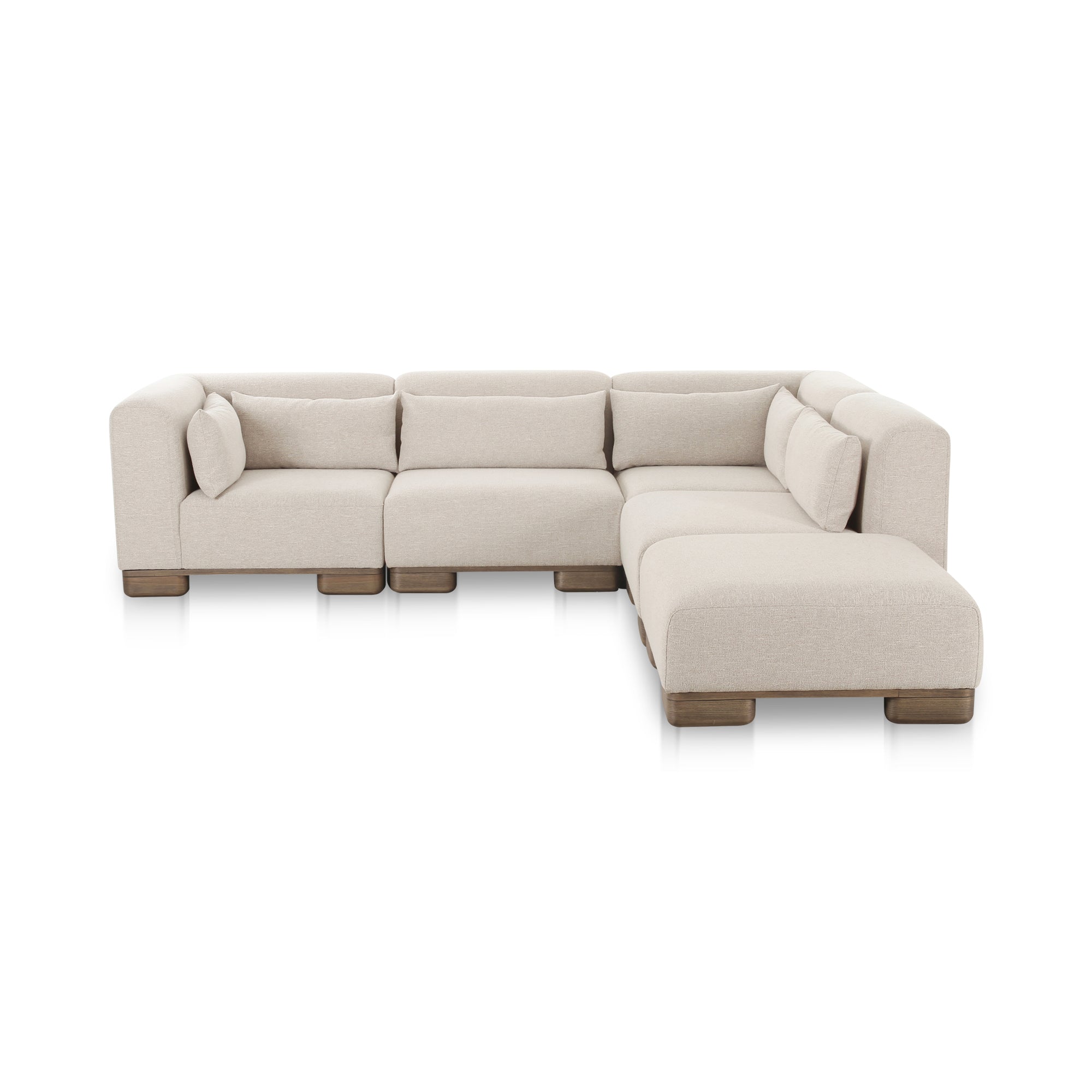 June Dream Modular Sectional Oatmeal - Moes Home