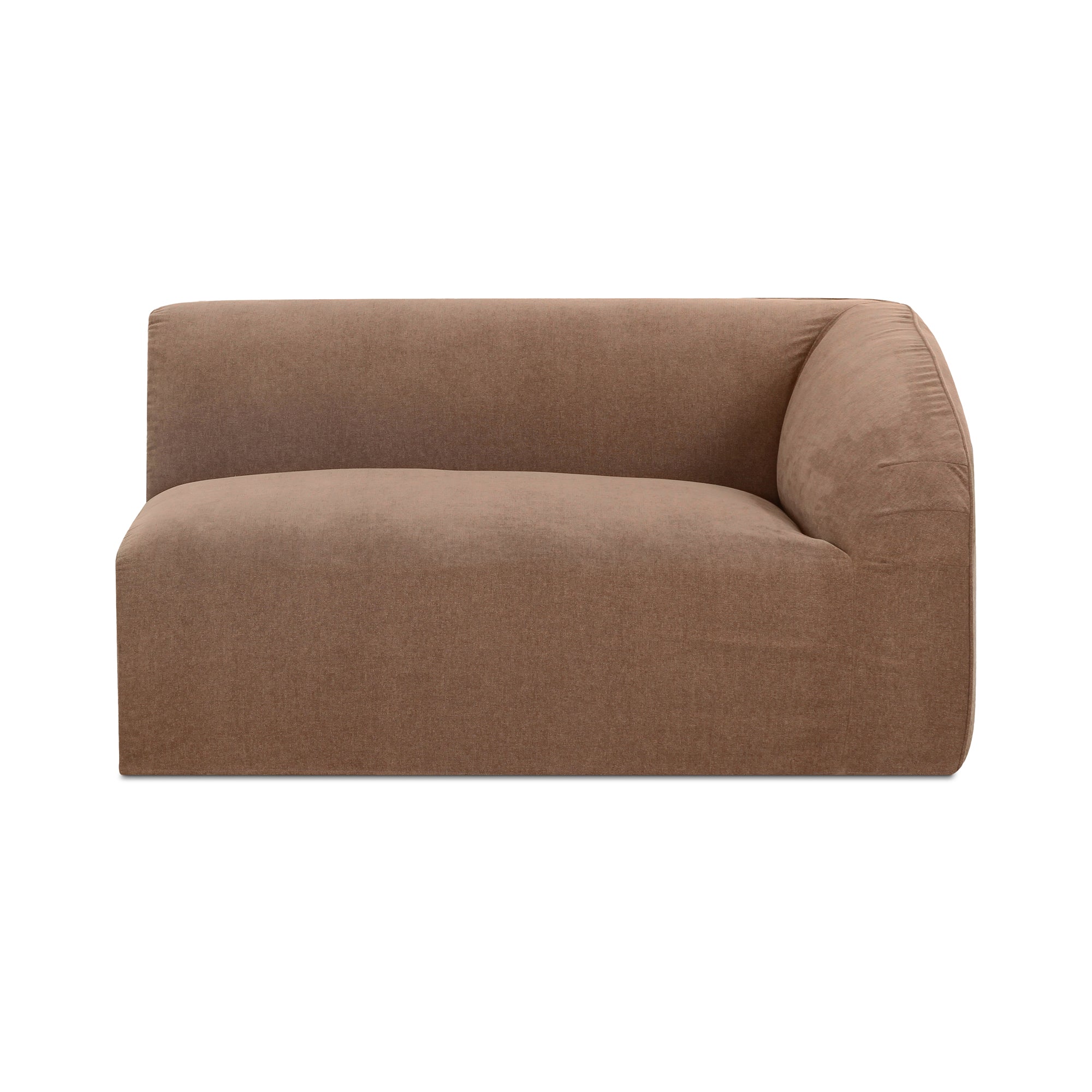 Isla Right Arm Facing Chair Mocha - Moes Home