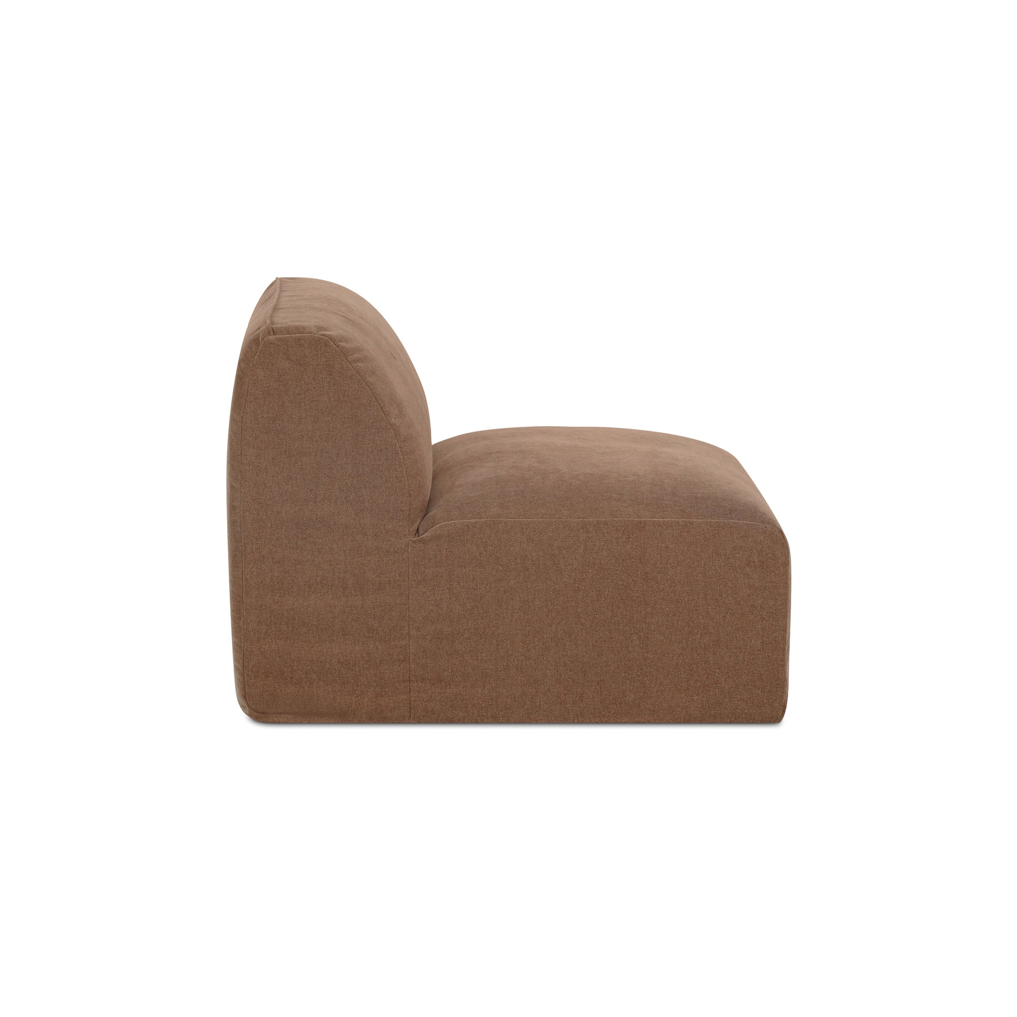 Isla Slipper Chair Mocha - Moes Home