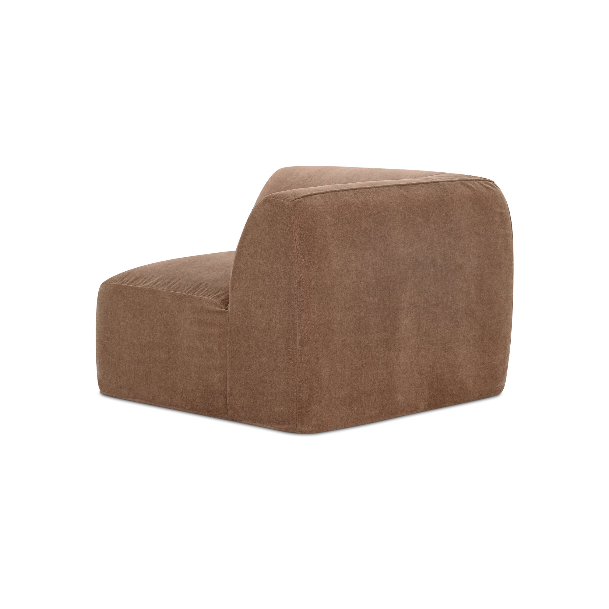 Isla Corner Chair Mocha - Moes Home