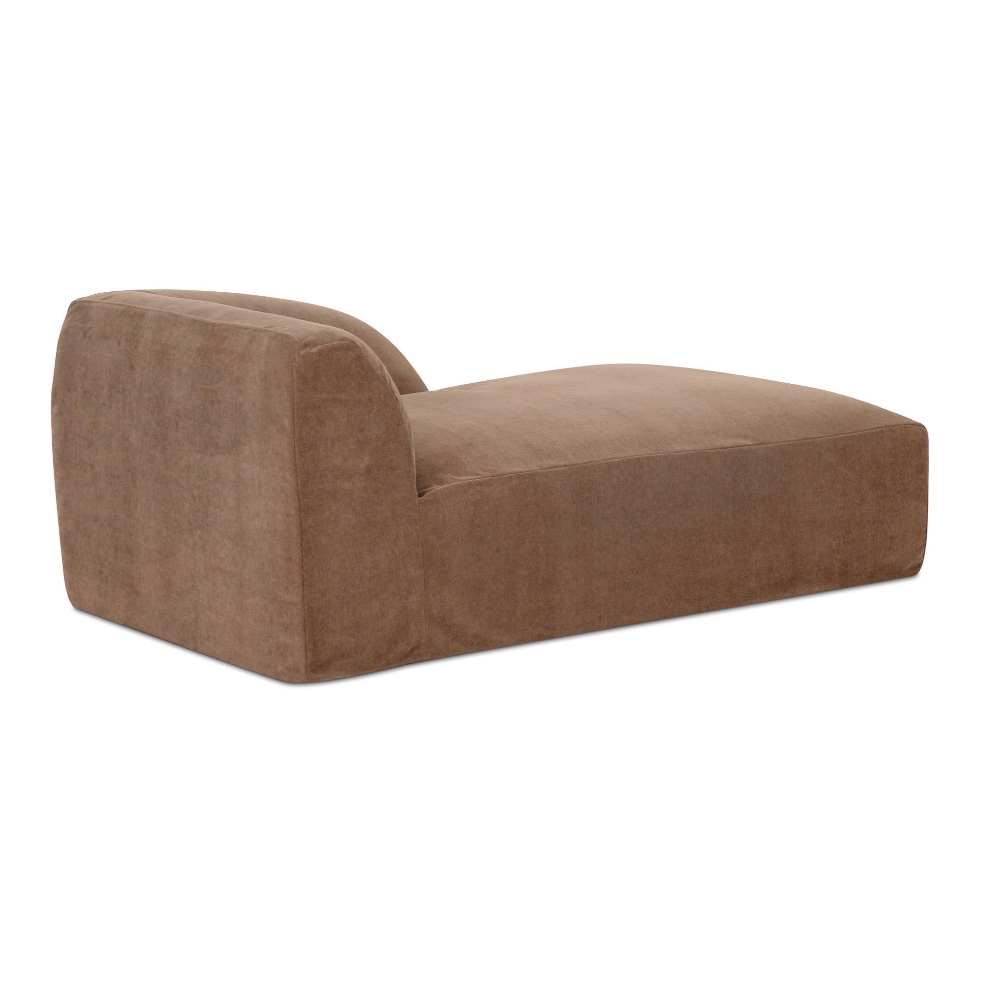Isla Right Arm Facing Chaise Mocha - Moes Home