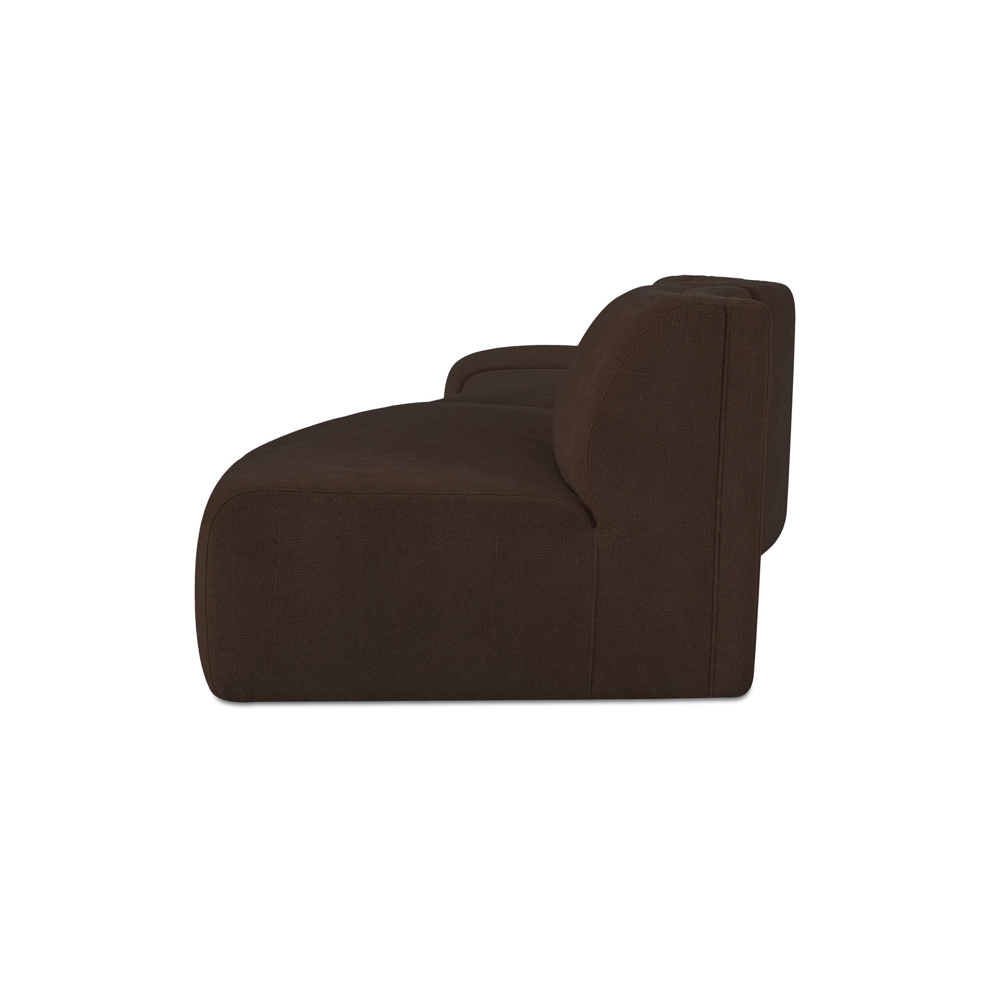 Naomi 3 Piece Wave Modular Sectional Golden Yellow