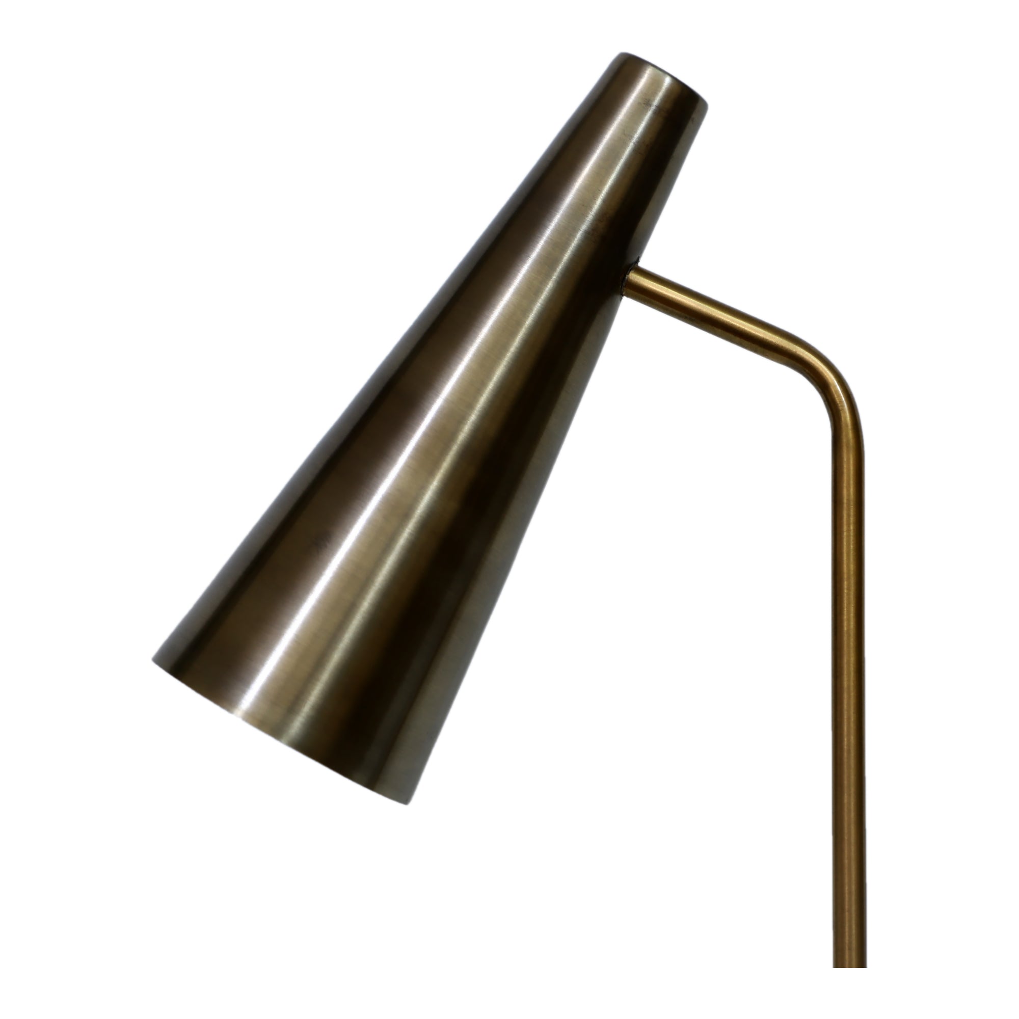 Trumpet Table Lamp Gold - Moes Home