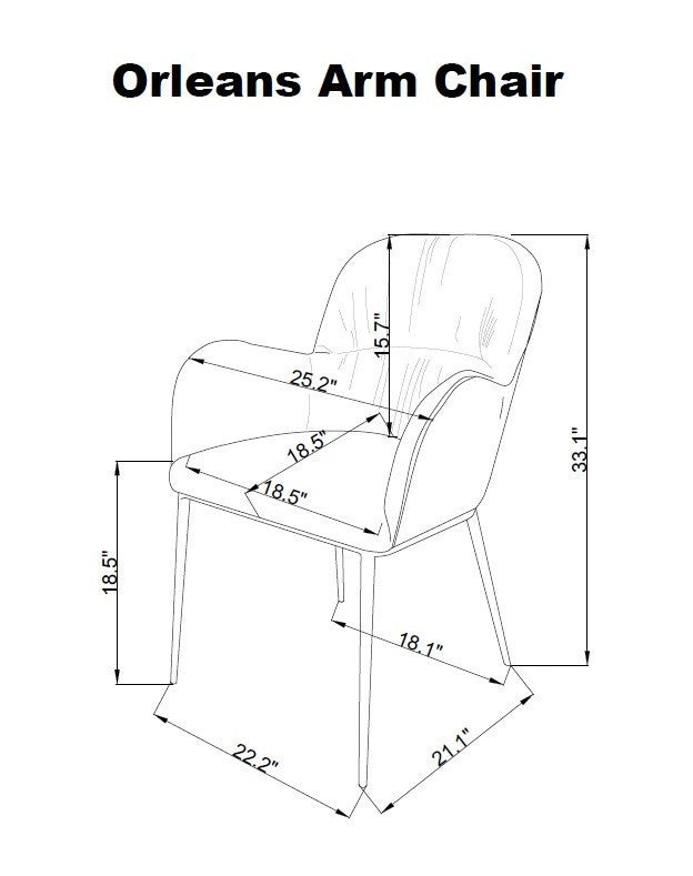 MC Orleans Armchair J&M