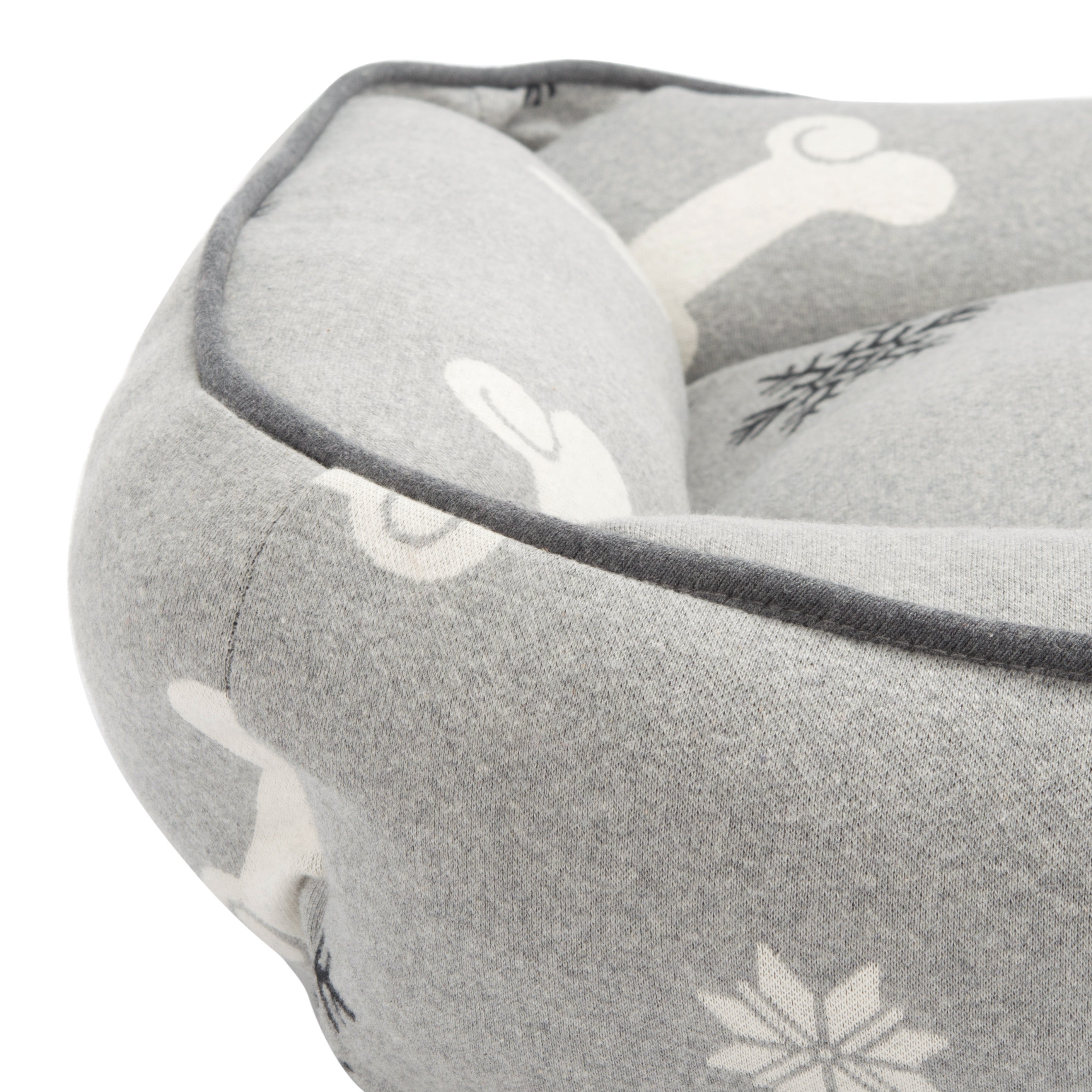 Snowflake Dog Bed