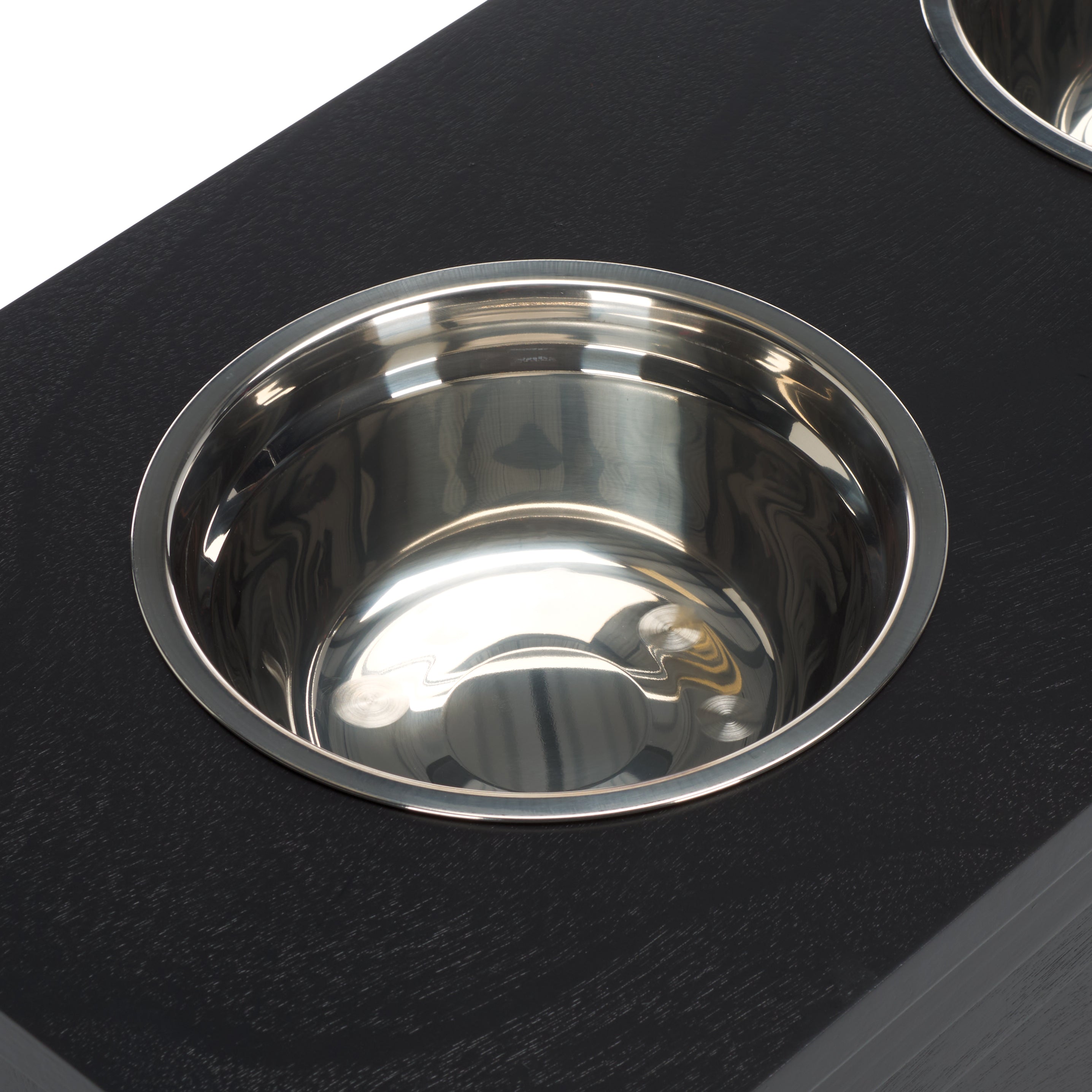 Boomer Pet Feeder With Drawer/Natural