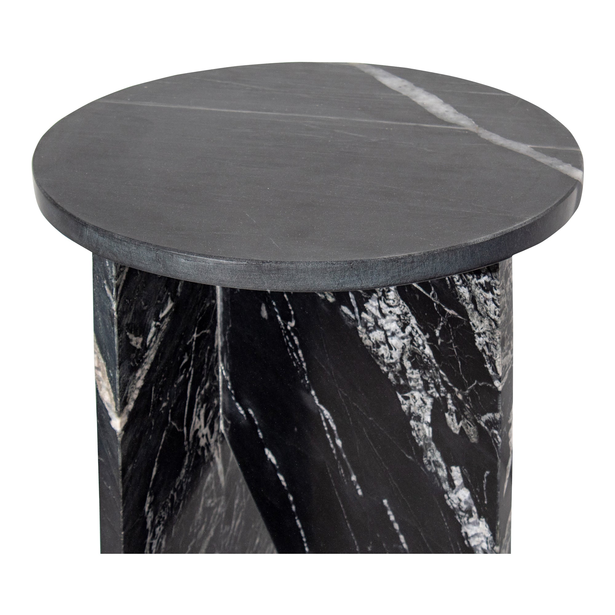 Grace Accent Table White Marble