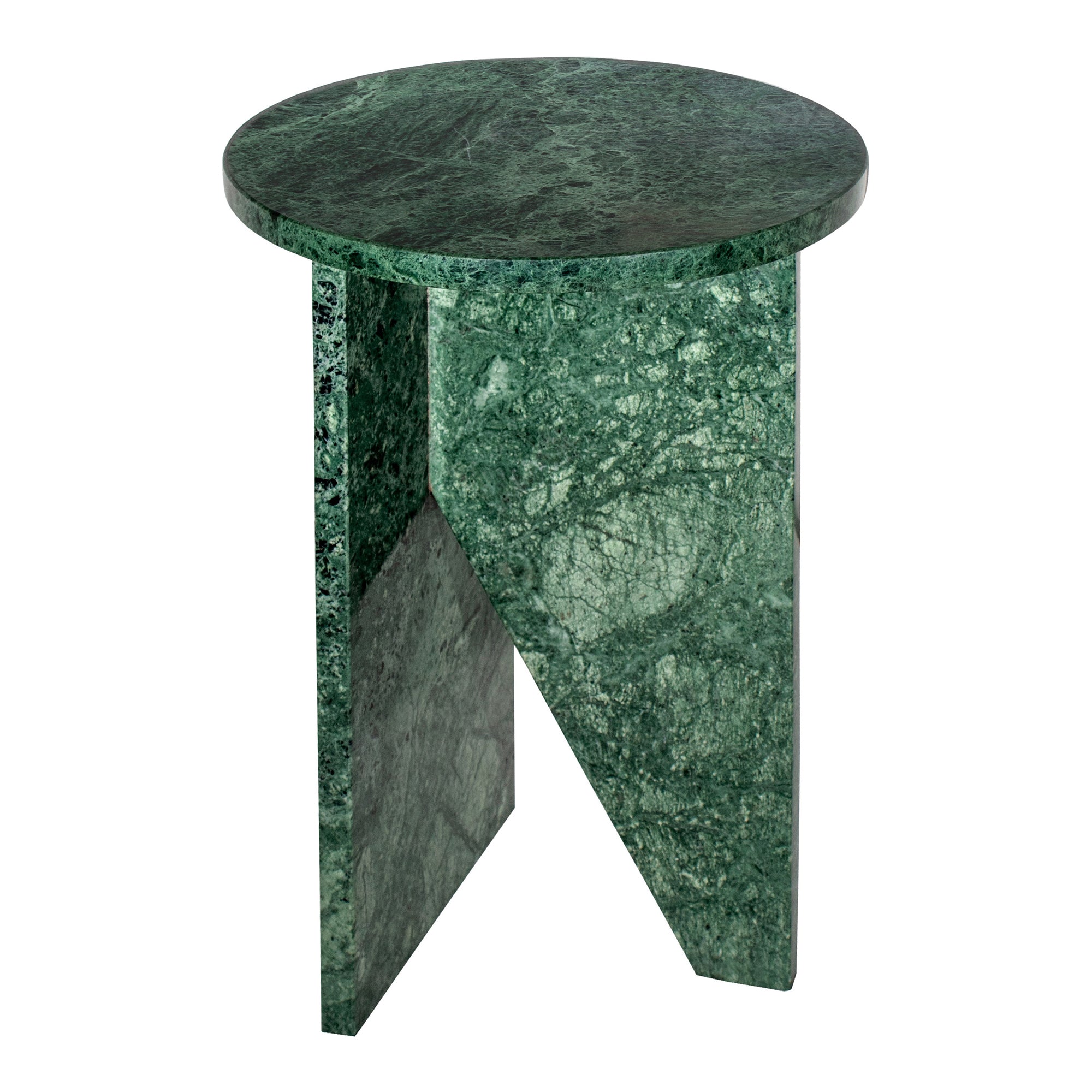 Grace Accent Table White Marble