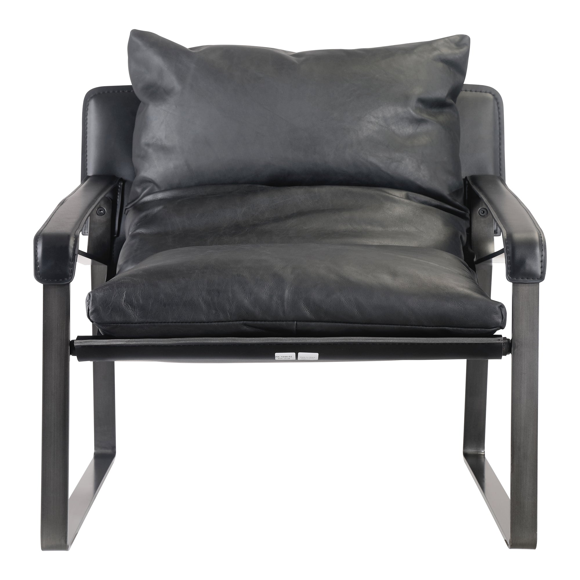 Connor Club Chair Open Road Brown Leather