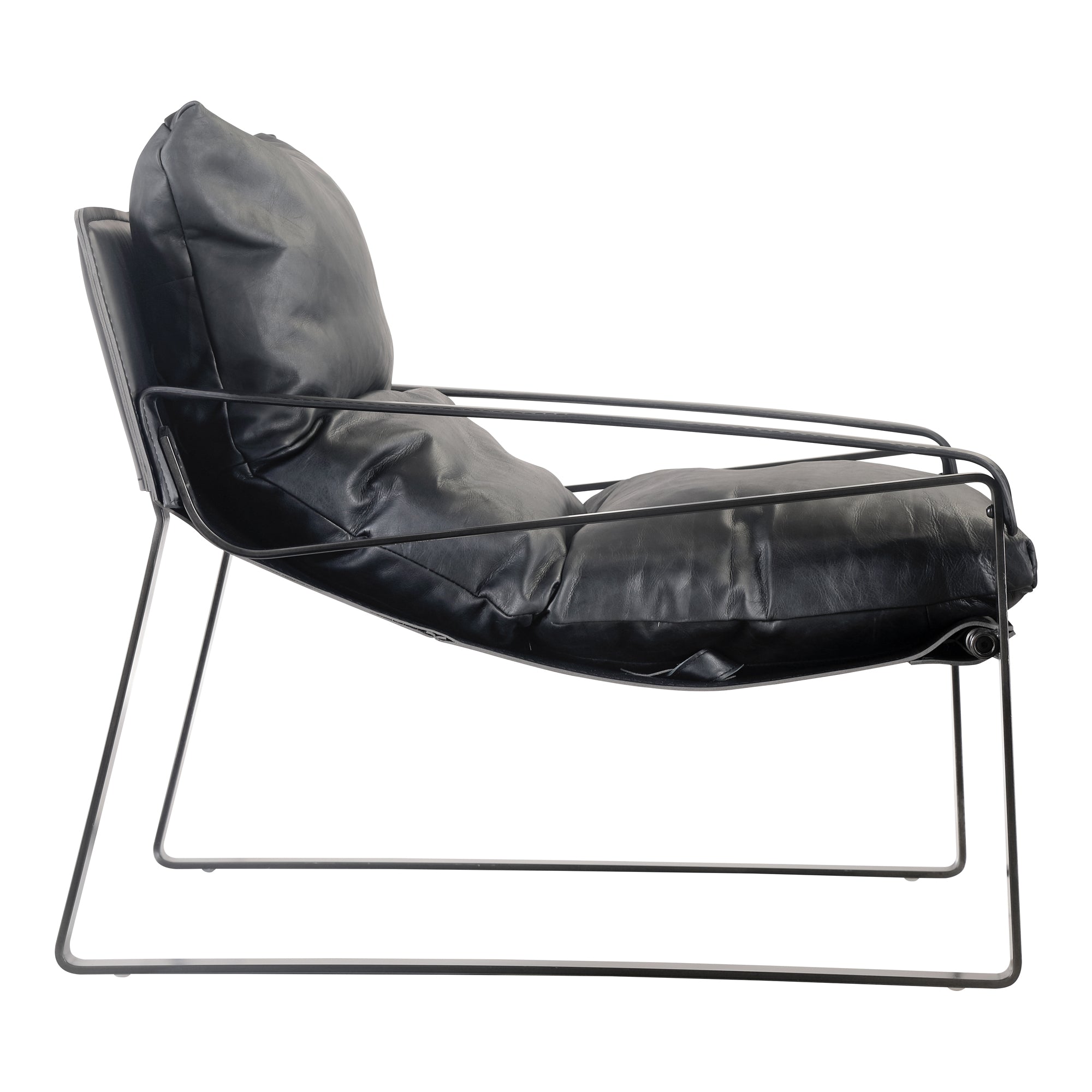 Connor Club Chair Open Road Brown Leather