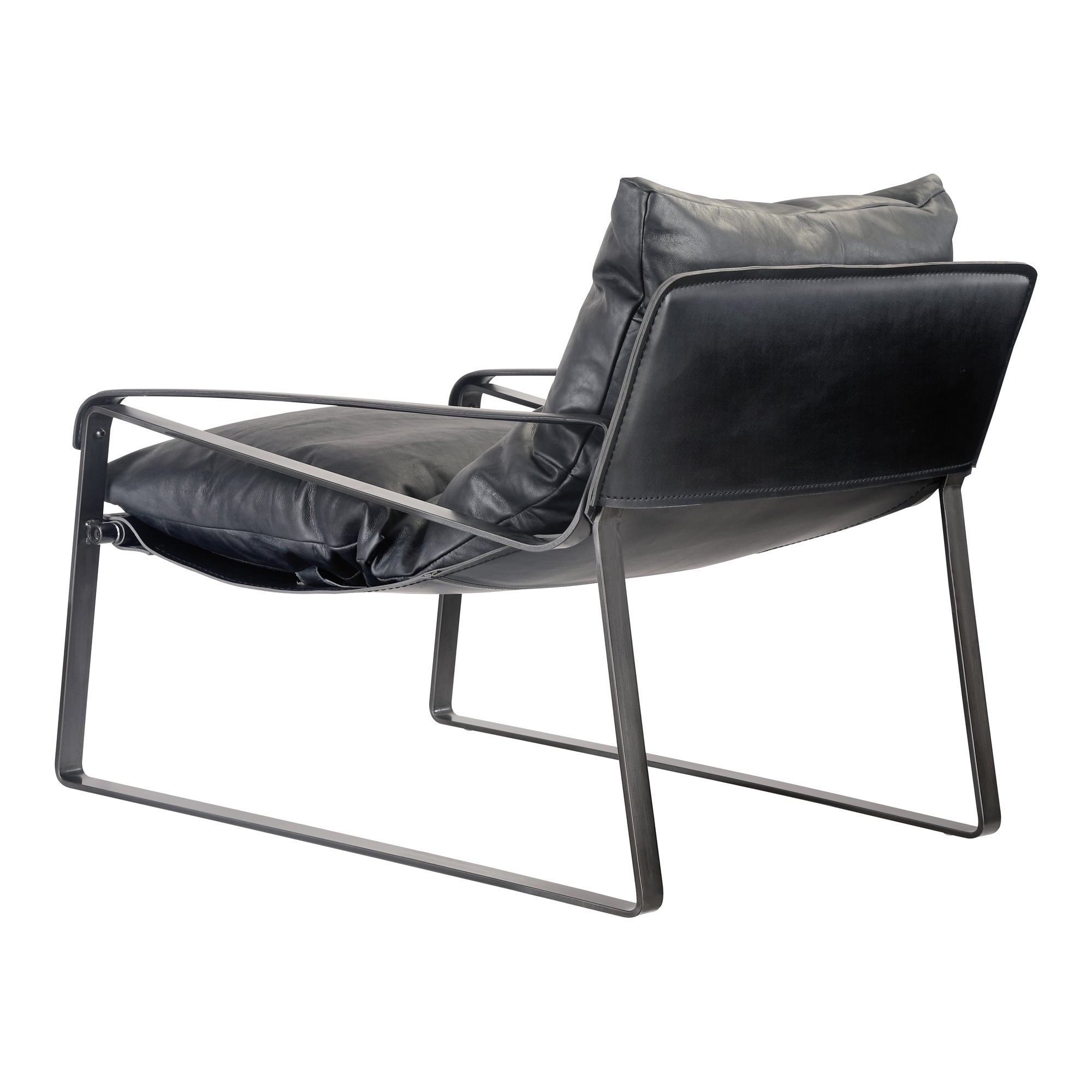 Connor Club Chair Open Road Brown Leather