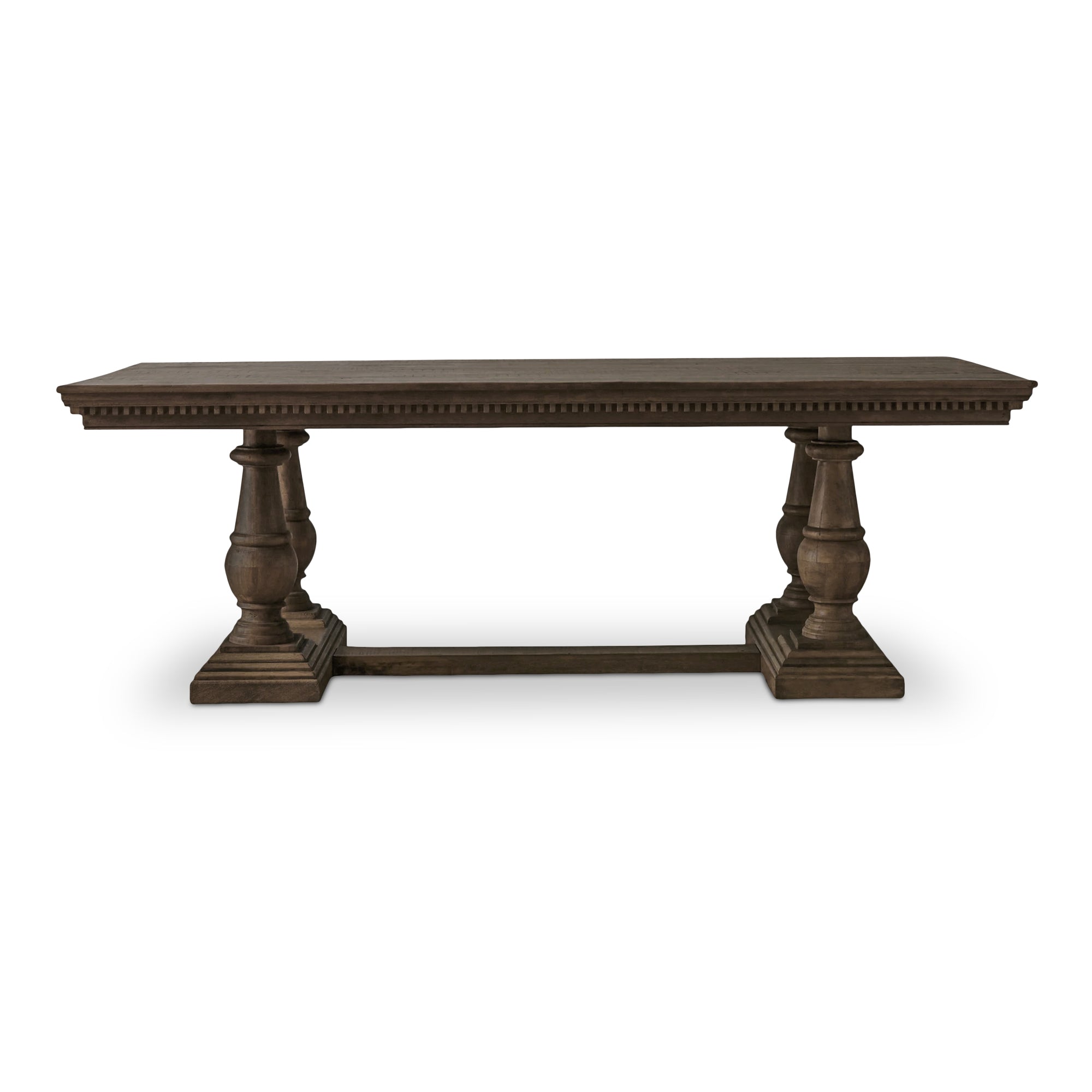 Everson Dining Table Brown - Moes Home