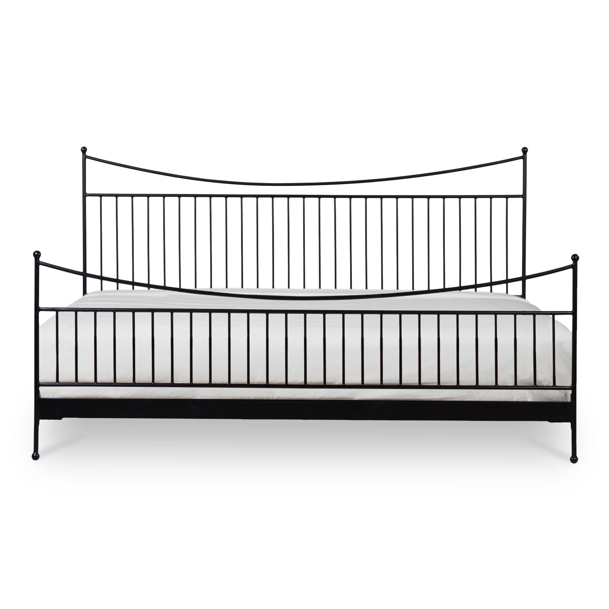 Monet King Bed Black - Moes Home
