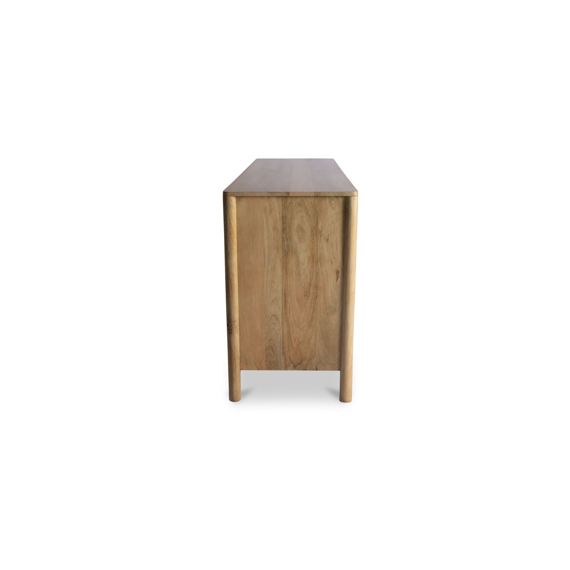 Fulton 4 Door Sideboard Natural - Moes Home