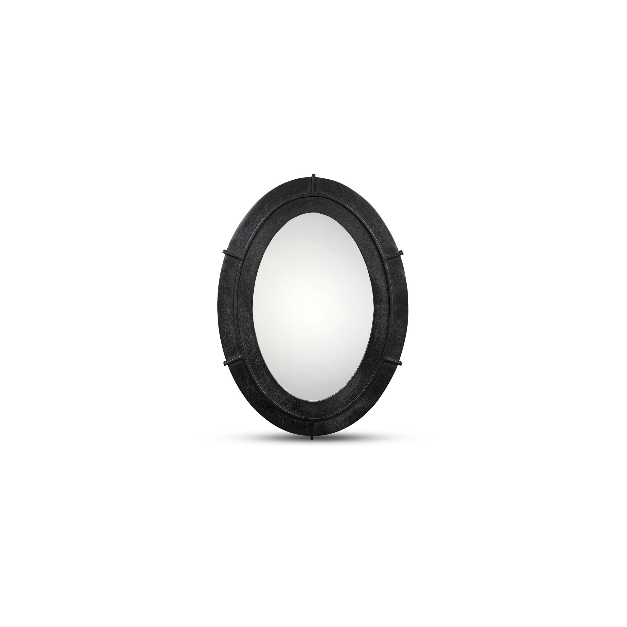 Antoni Mirror Black Small Black - Moes Home
