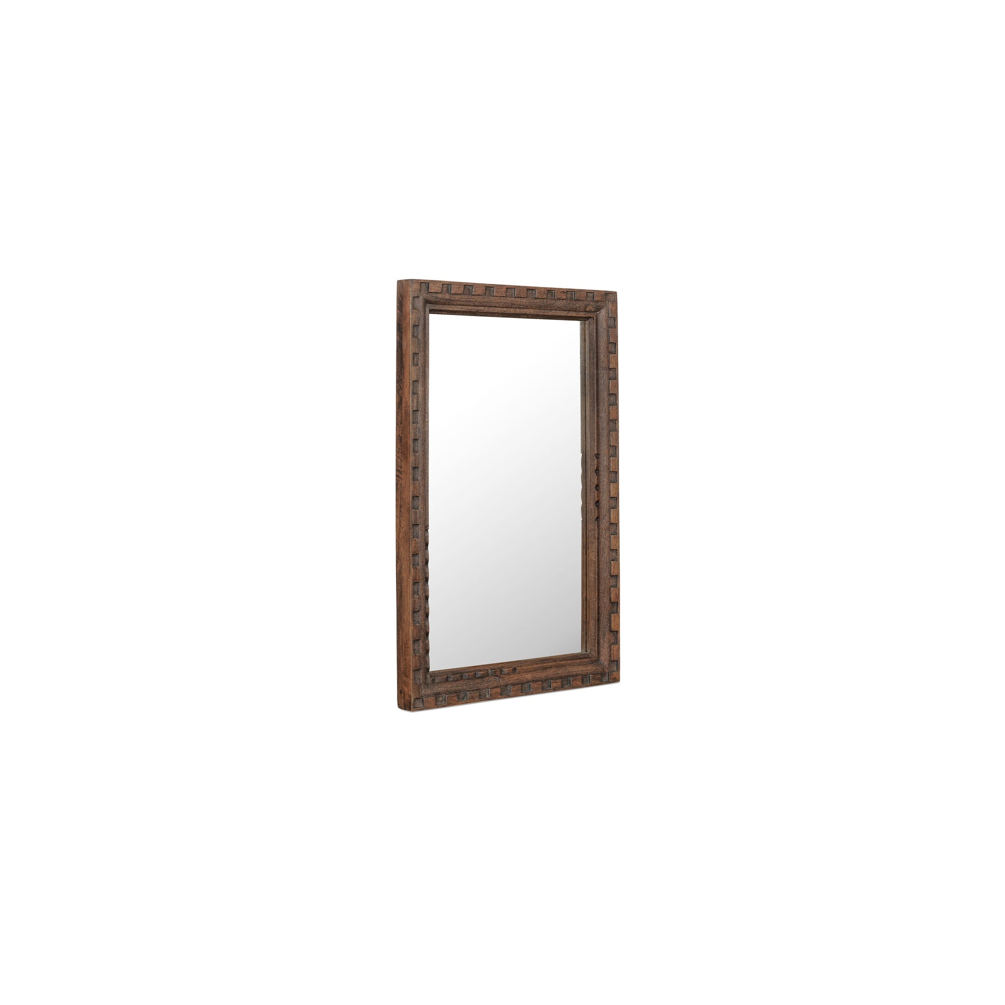 Holland Mirror Large Brown - Moes Home