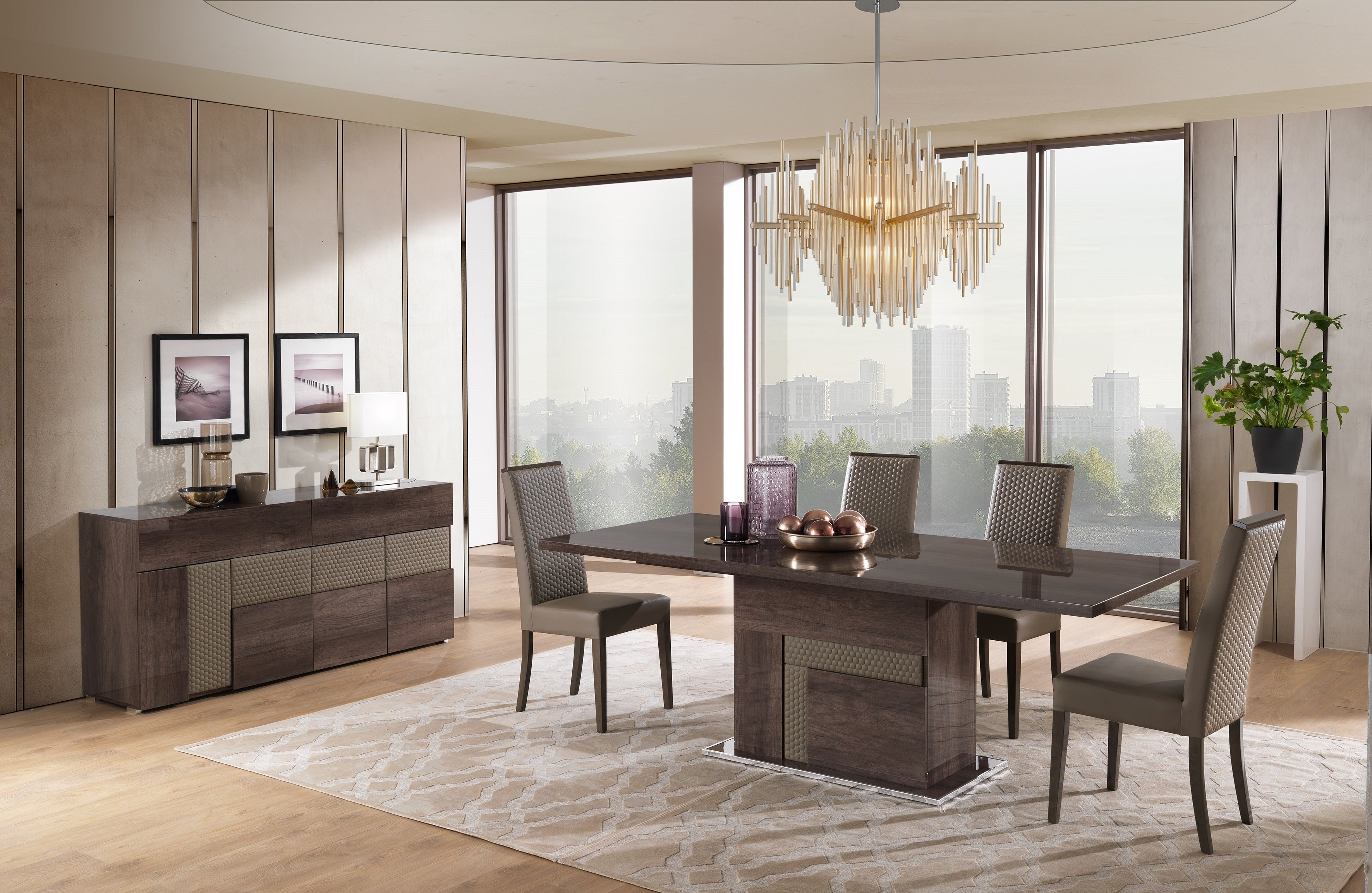 Portofino Modern Dining Chair J&M (set of 2)