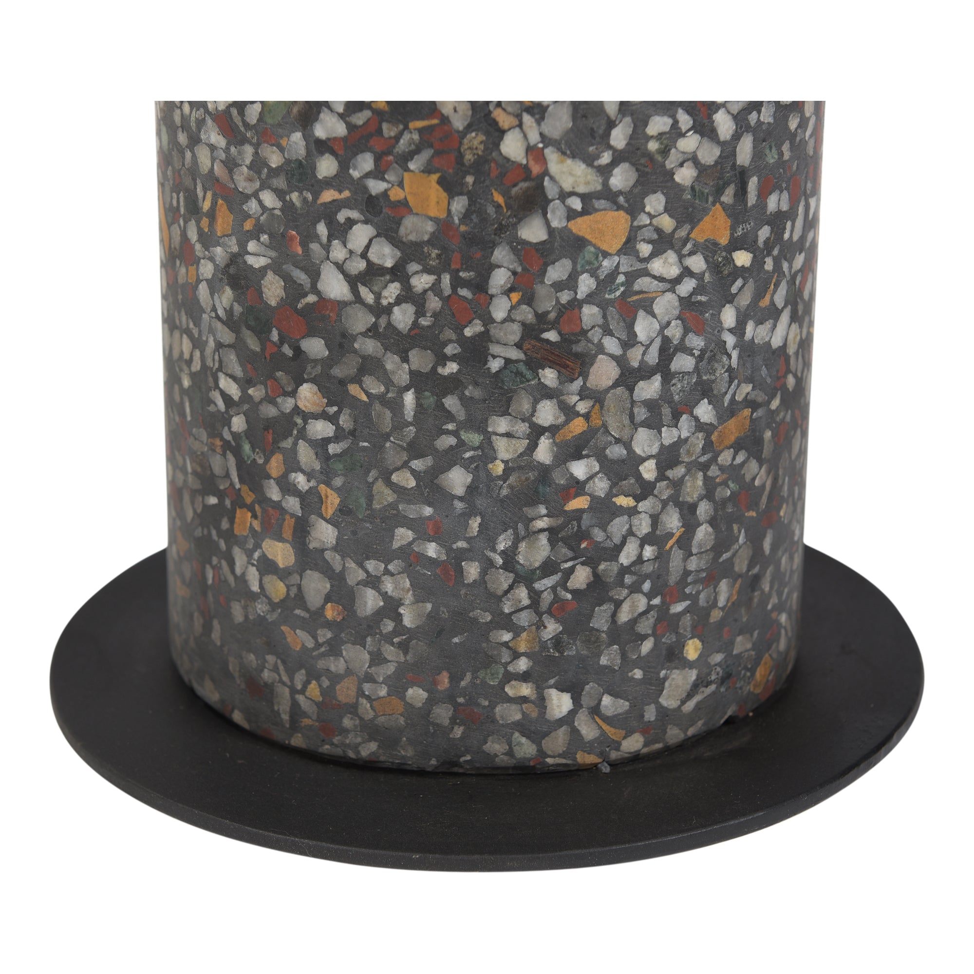 Lillith Accent Table Black - Moes Home