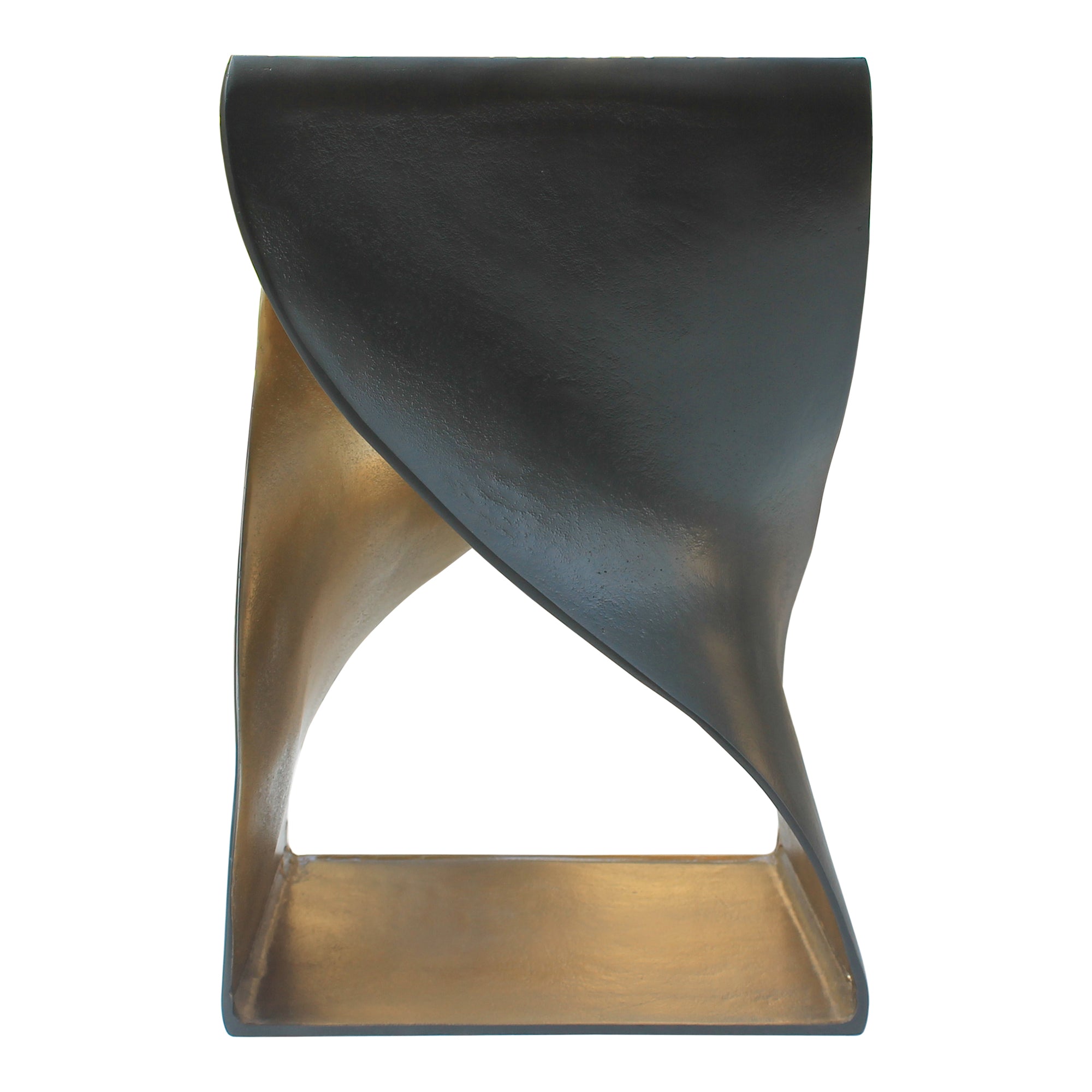 Twist Accent Table Brass
