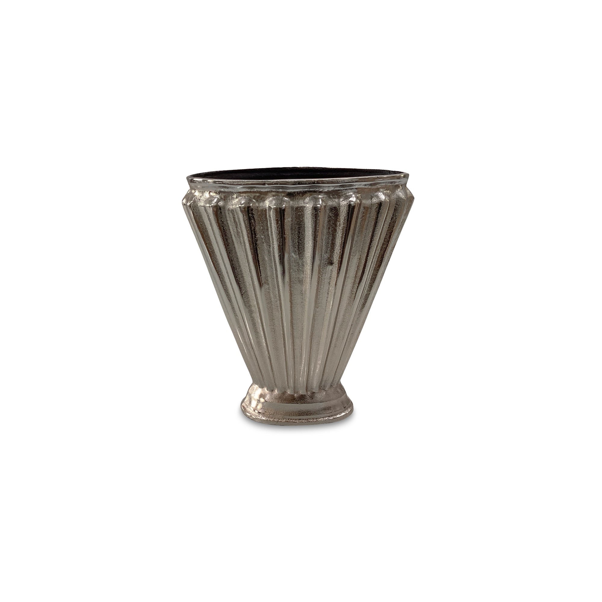 Jade Vase Antique Brass Cast Aluminum