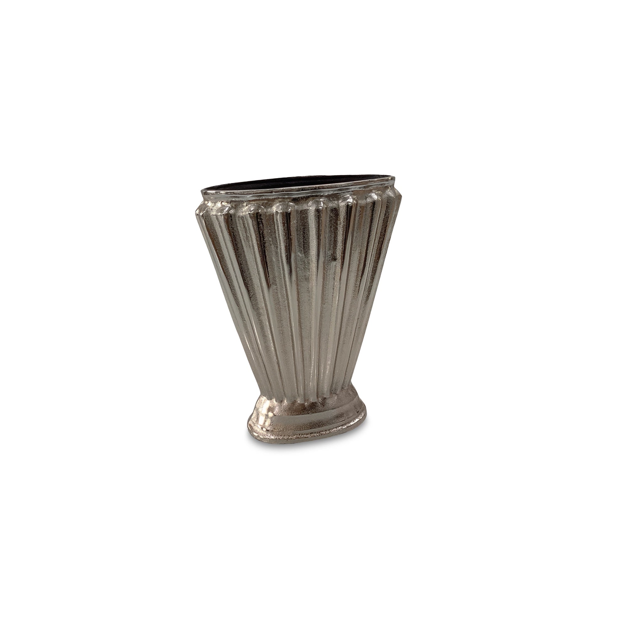 Jade Vase Antique Brass Cast Aluminum