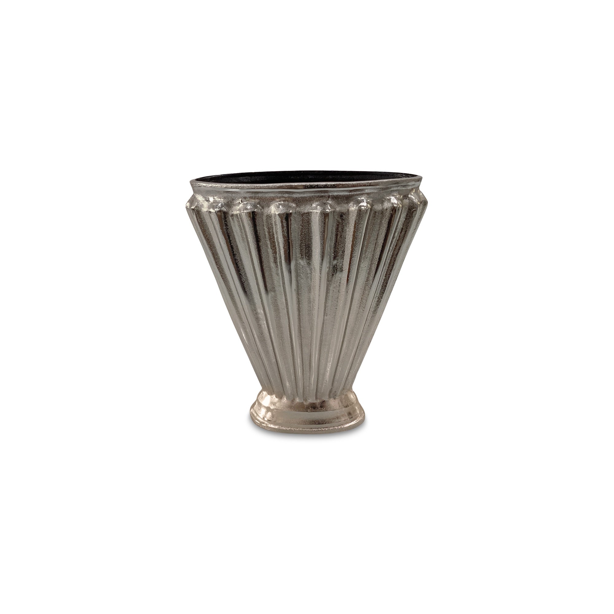Jade Vase Antique Brass Cast Aluminum