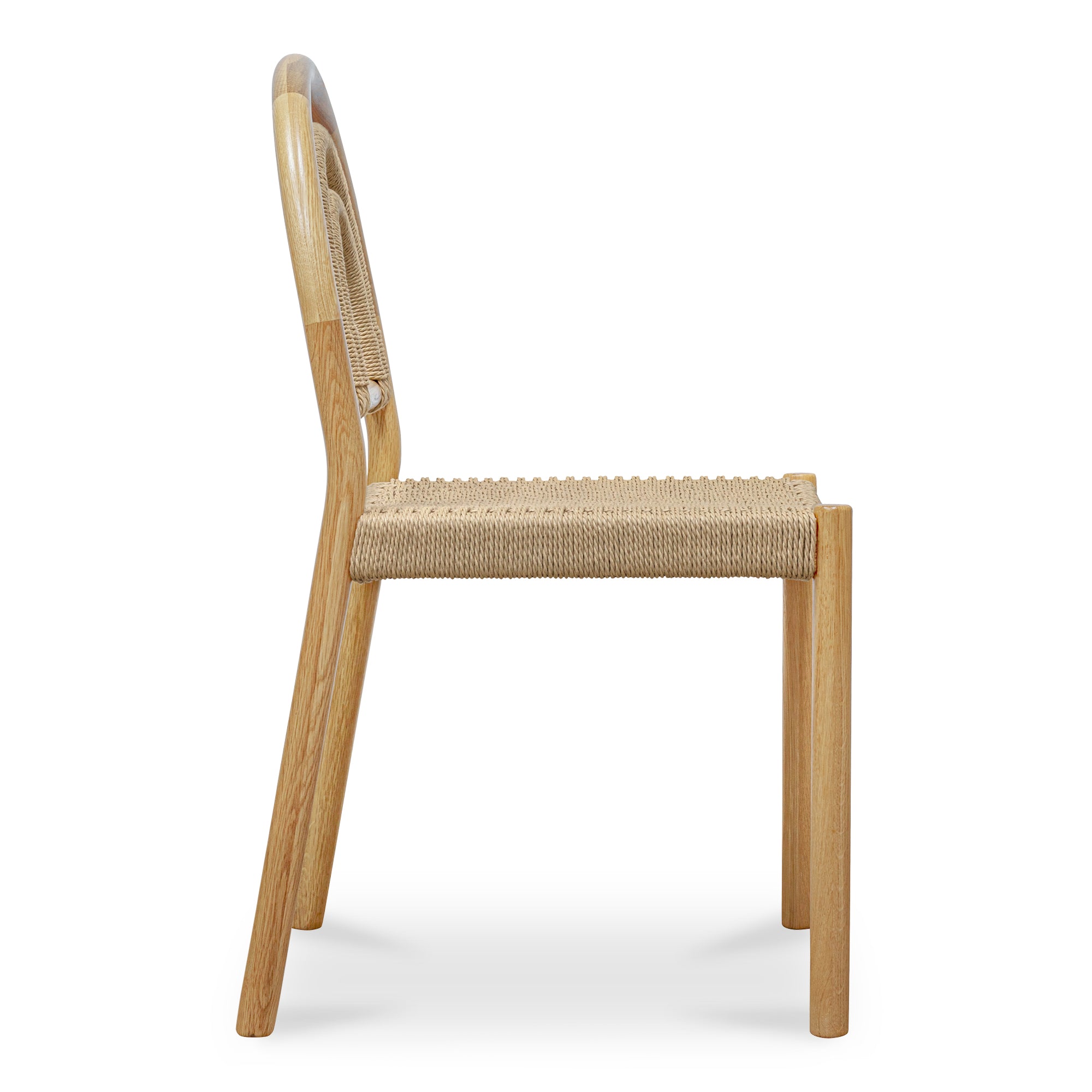 Avery Dining Chair Natural – Set Of Two - Moes Home