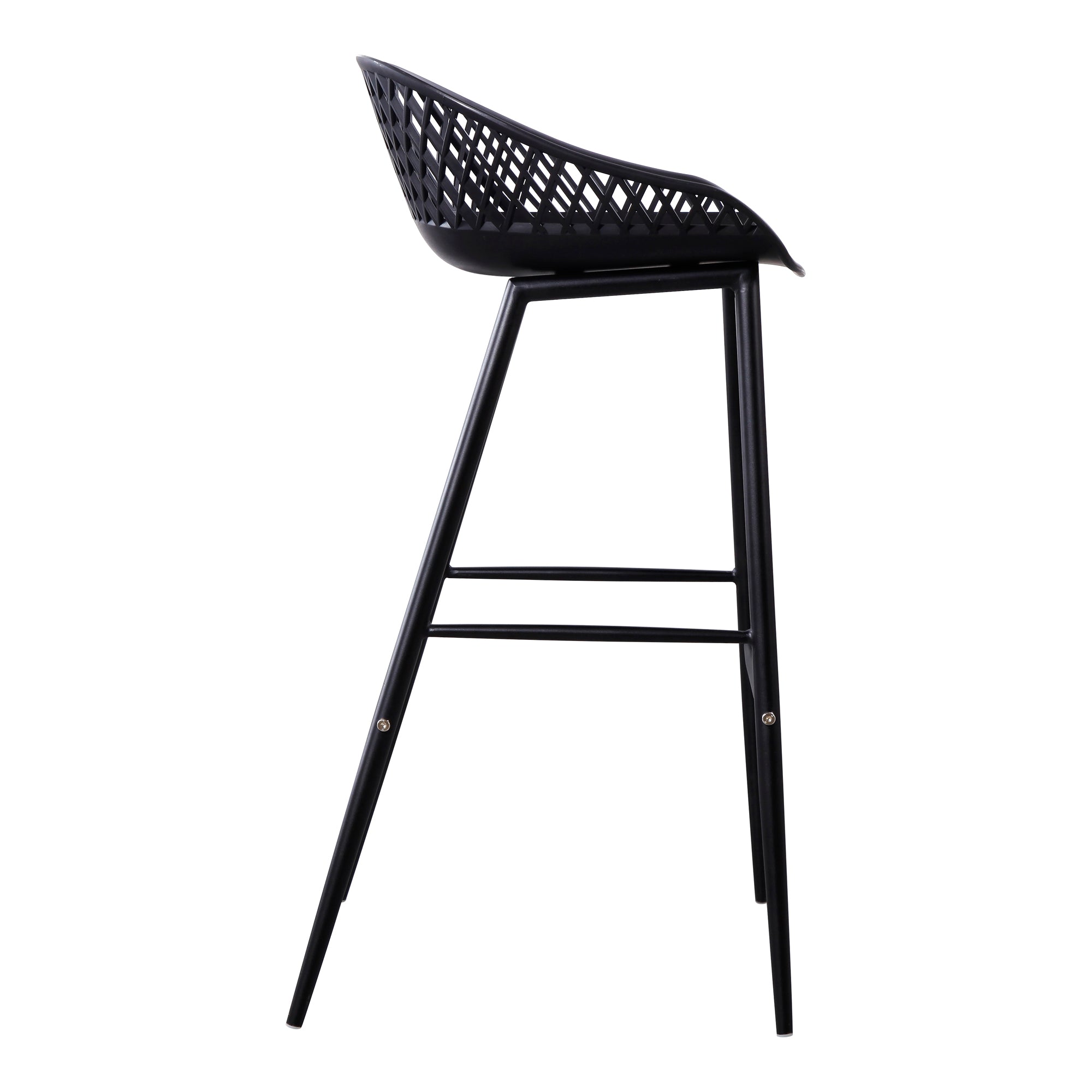 Piazza Outdoor Barstool Blue - Set Of Two