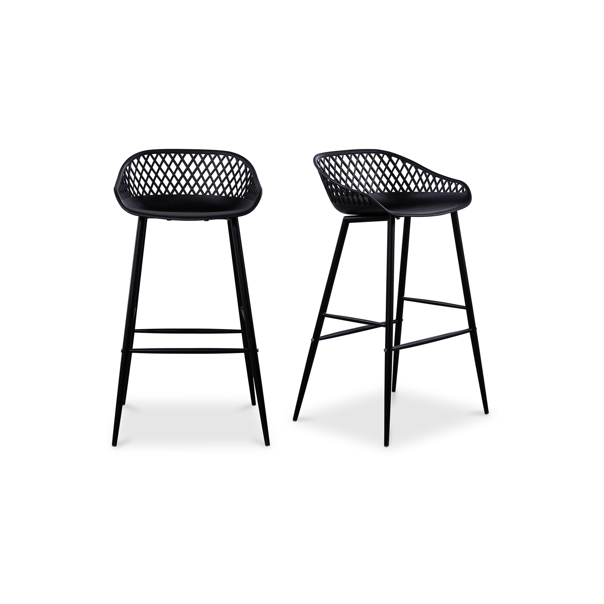 Piazza Outdoor Barstool Blue - Set Of Two
