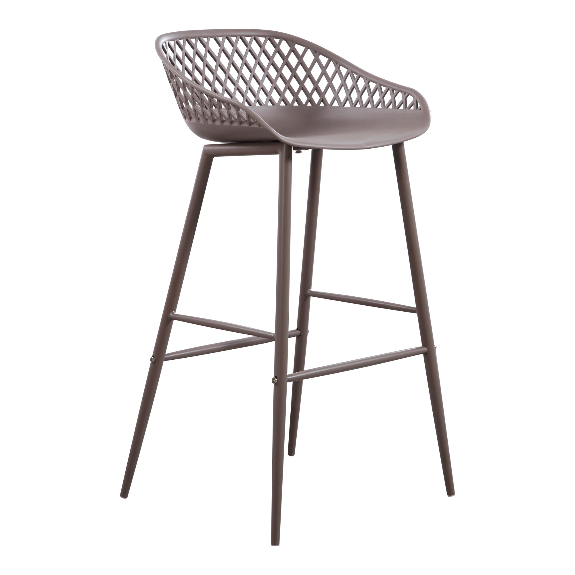 Piazza Outdoor Barstool Blue - Set Of Two