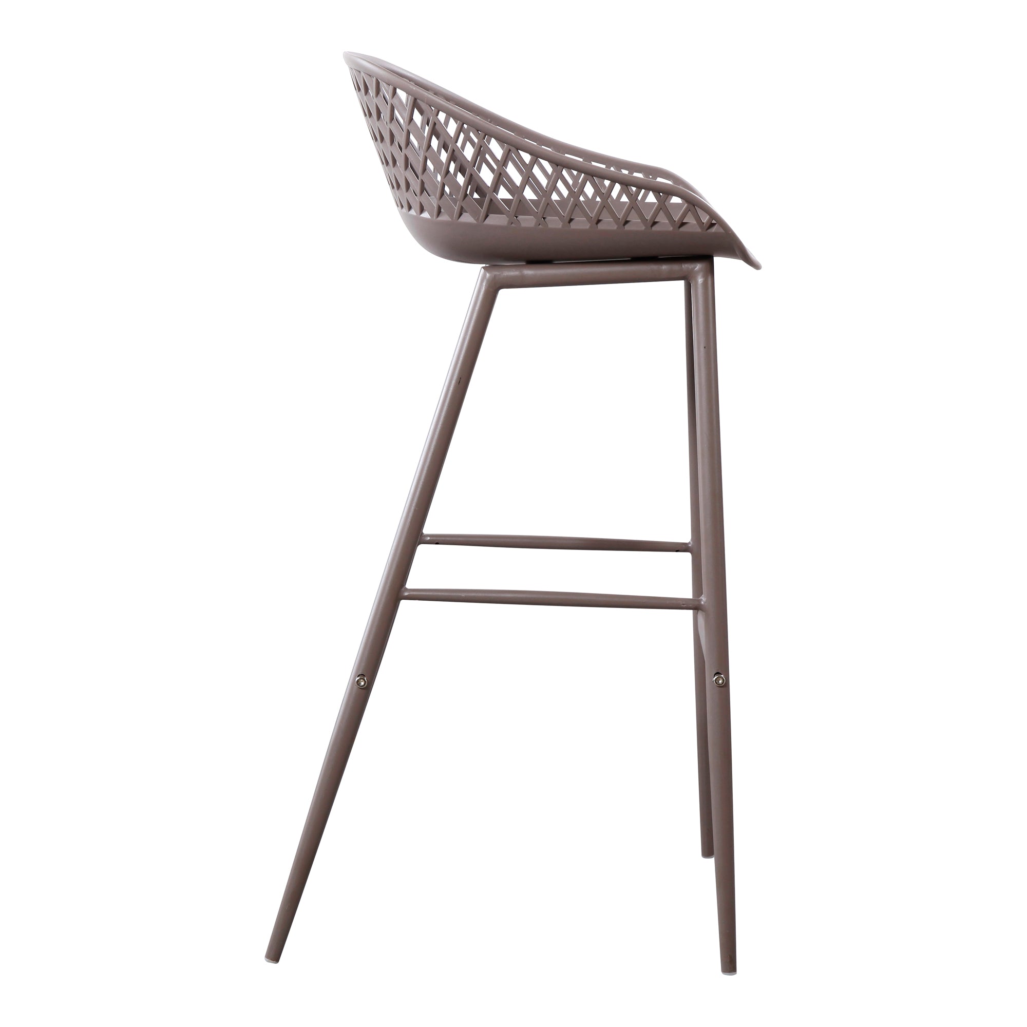 Piazza Outdoor Barstool Blue - Set Of Two