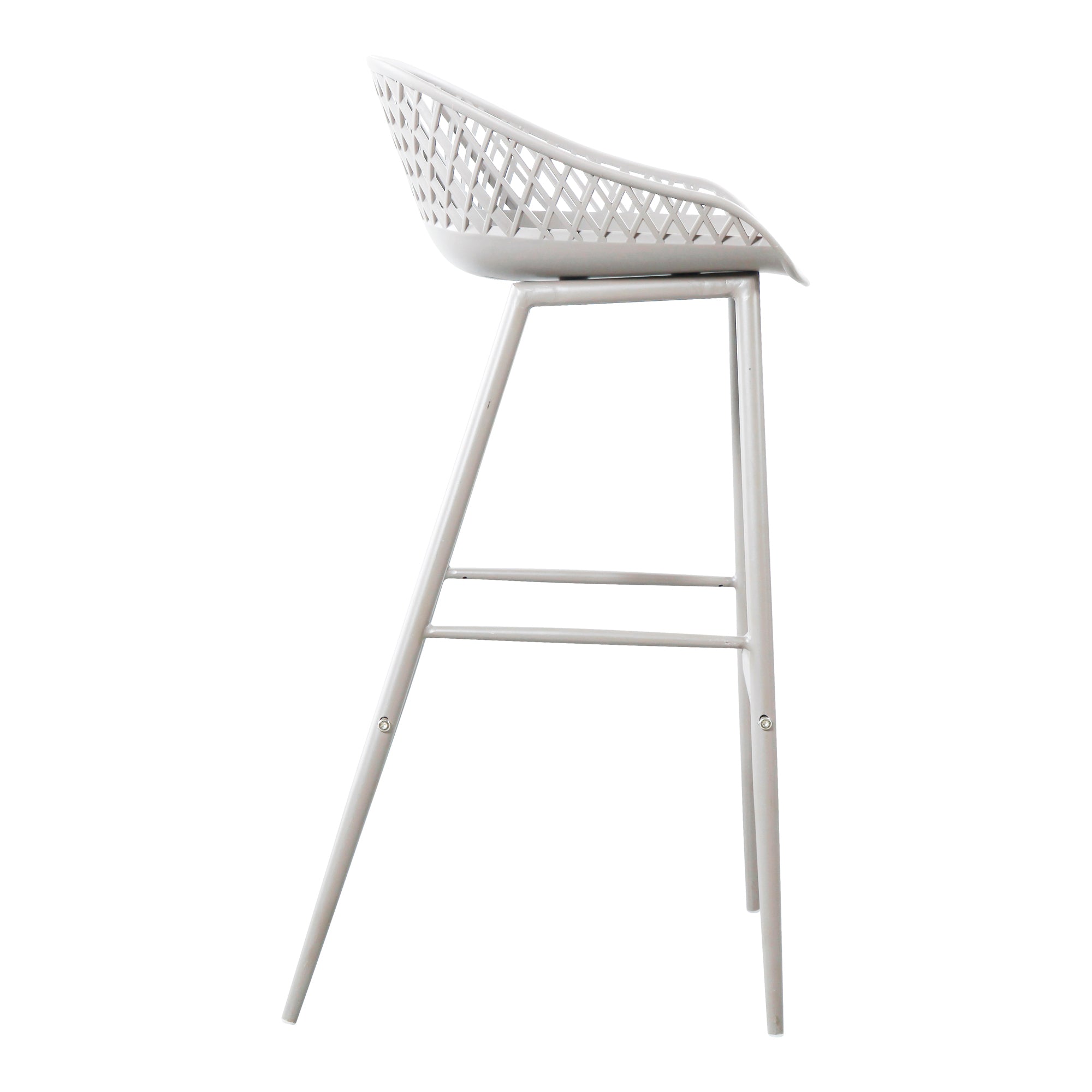 Piazza Outdoor Barstool Blue - Set Of Two