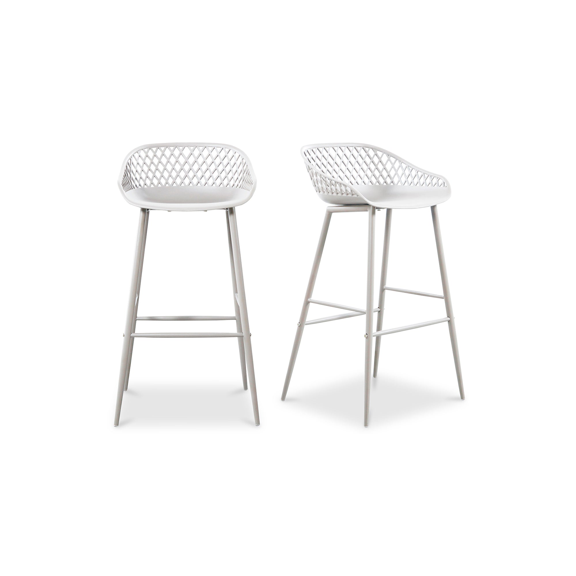 Piazza Outdoor Barstool Blue - Set Of Two