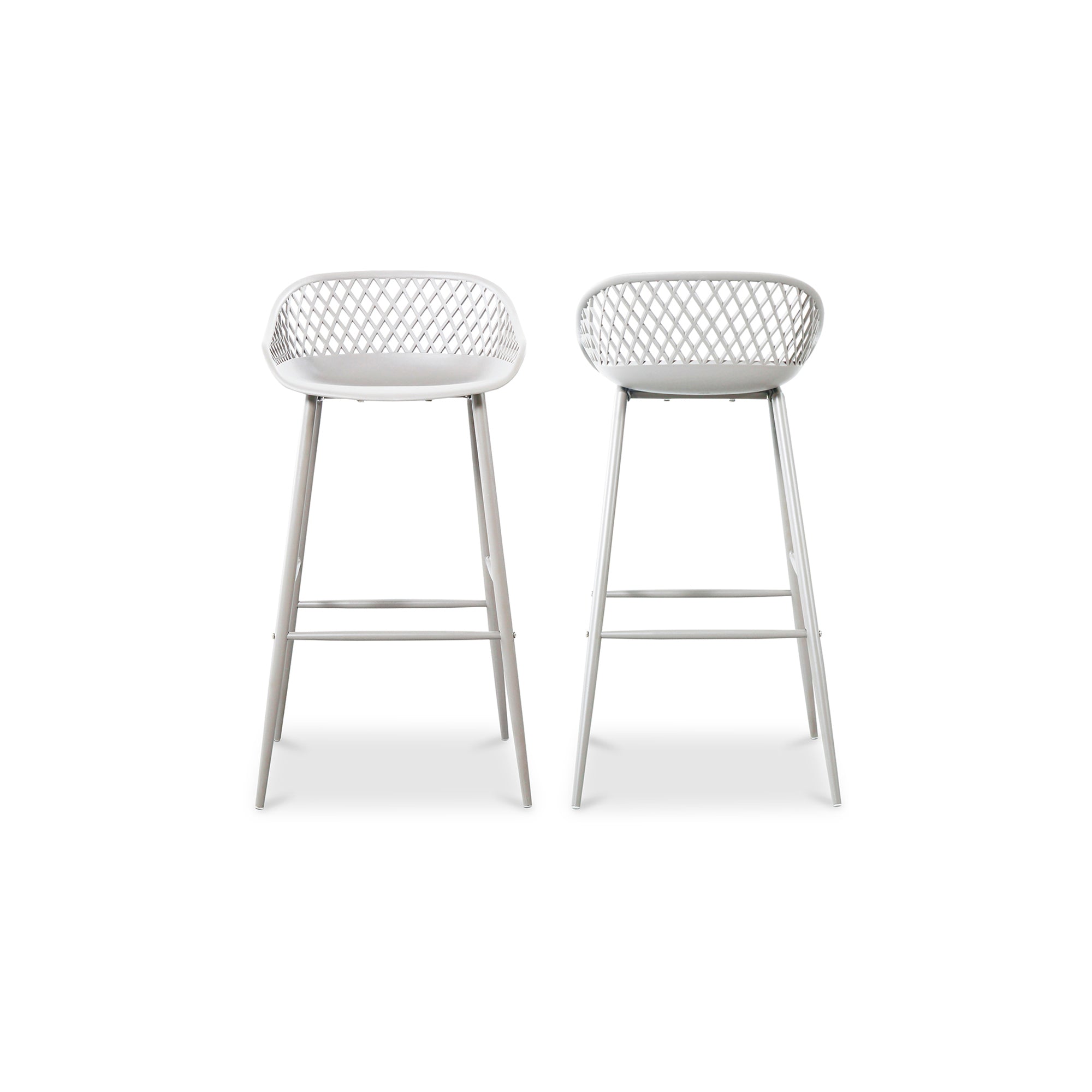 Piazza Outdoor Barstool Blue - Set Of Two